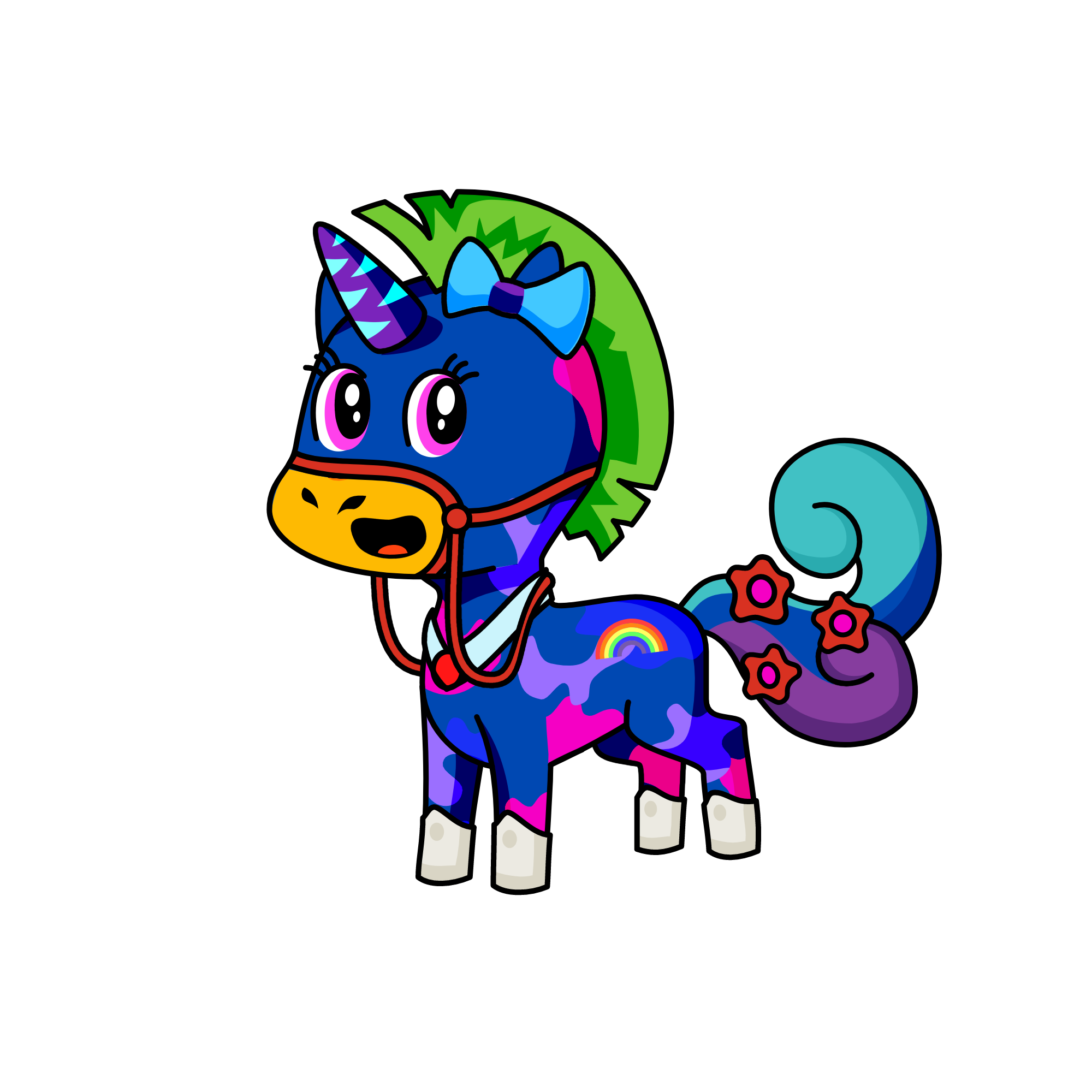 male, the unicorn