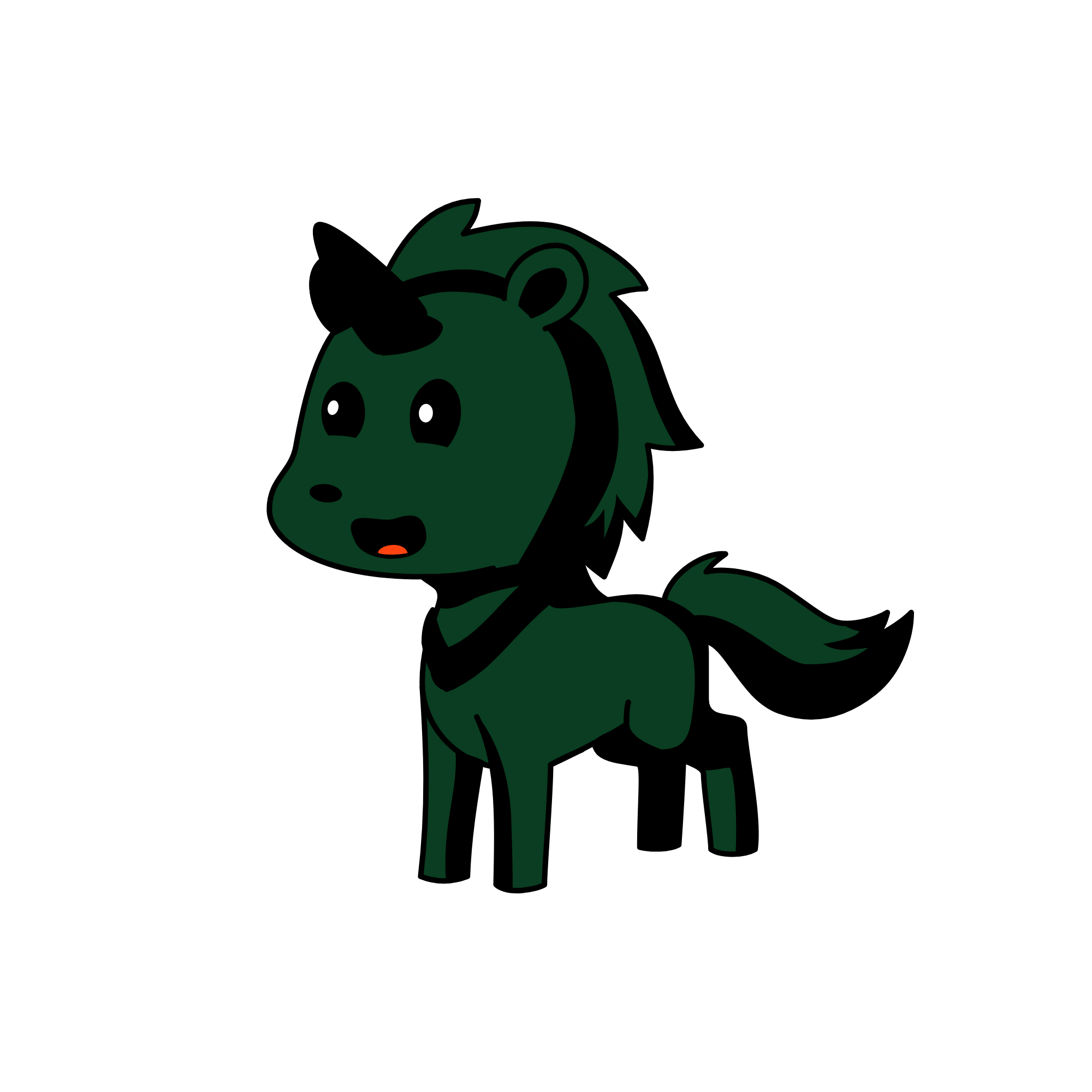 Fantom Freddy, the unicorn