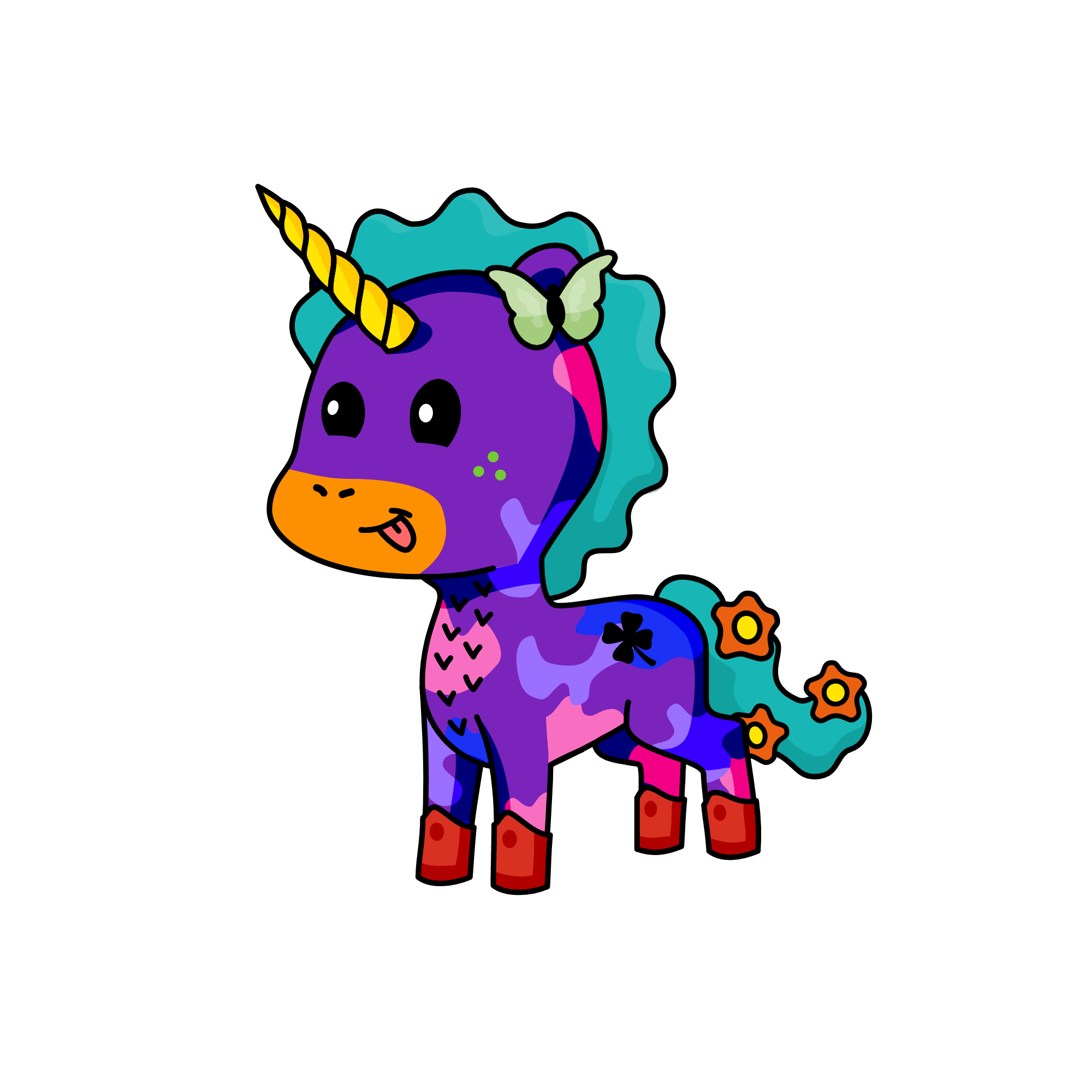 Butterfly, the unicorn