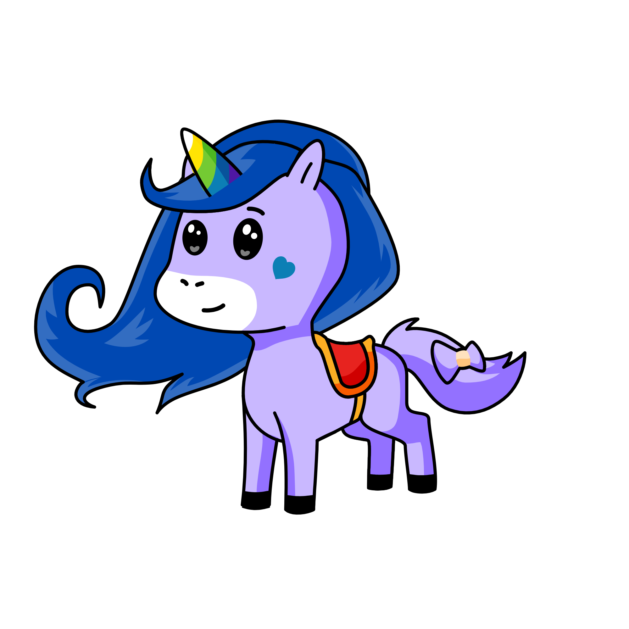 hi, the unicorn