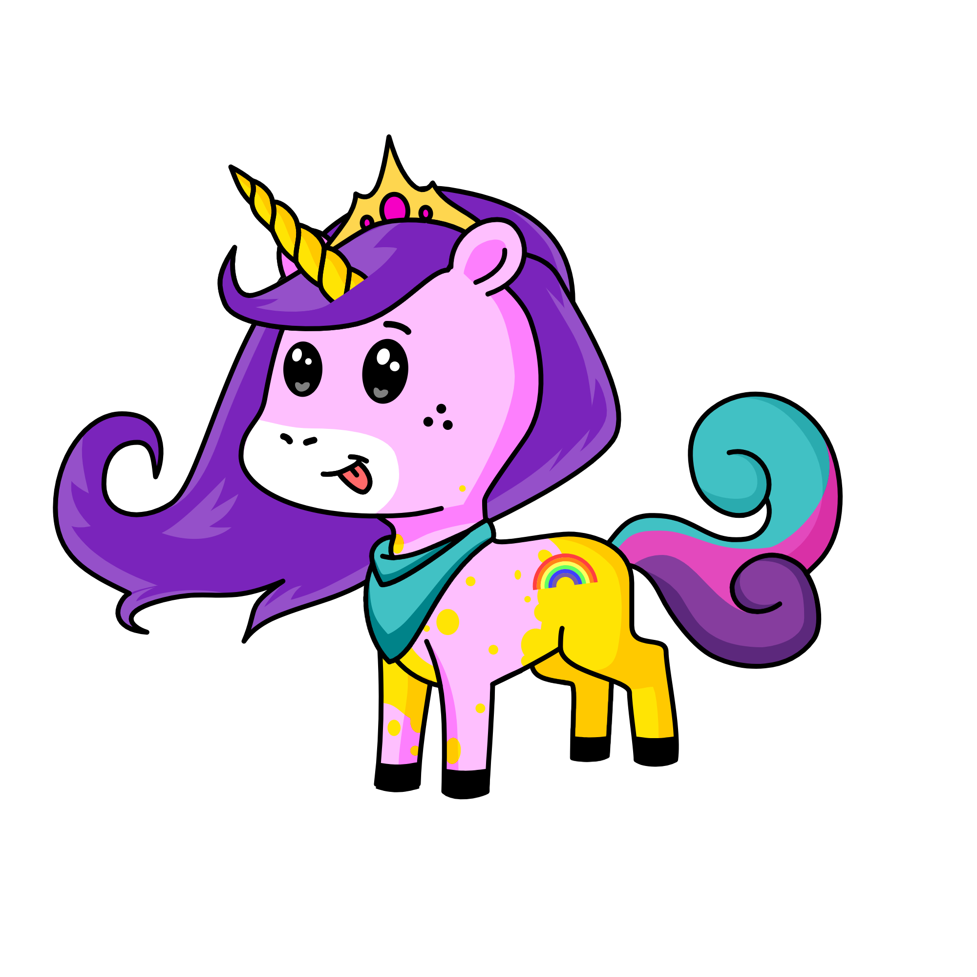 Luna, the unicorn