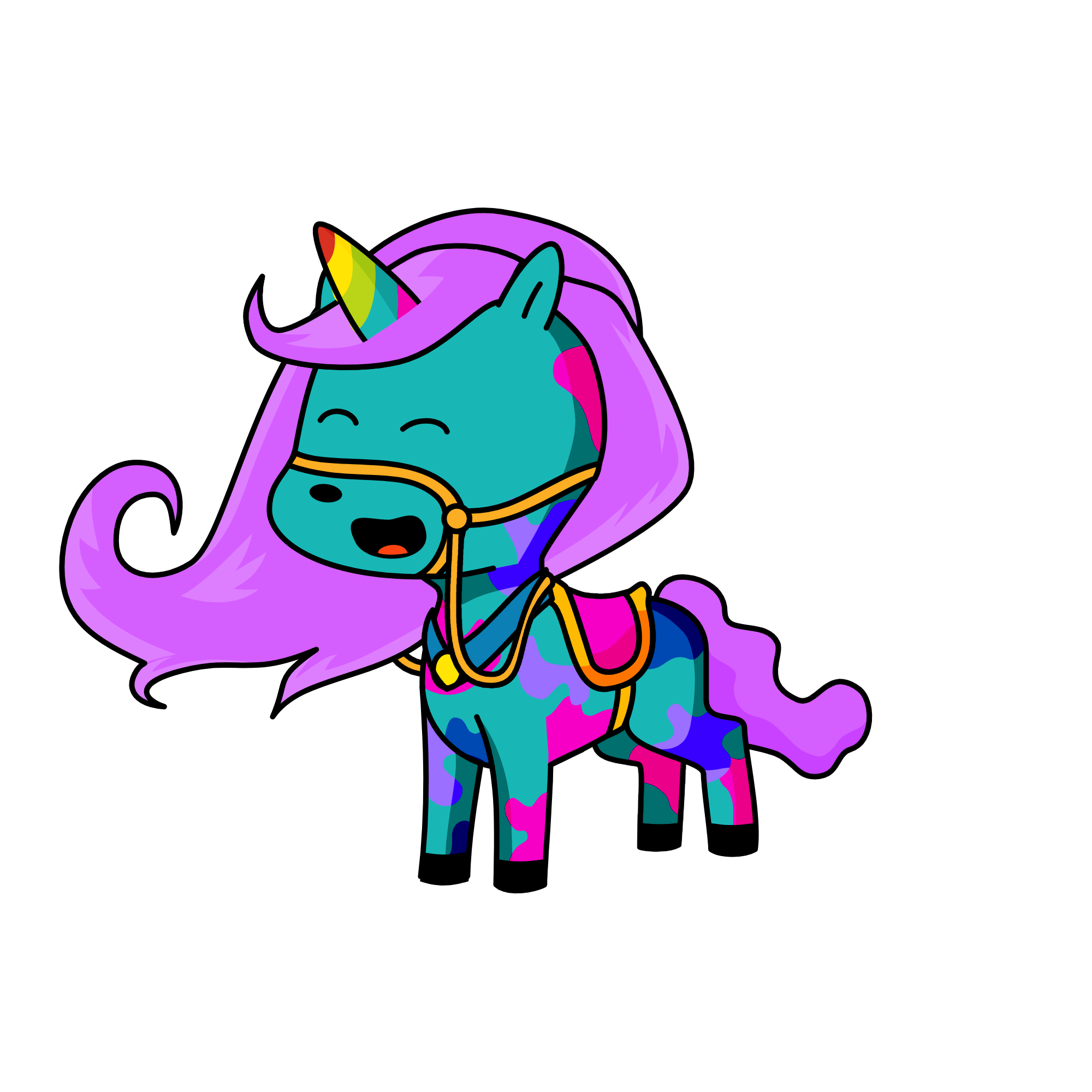 Ranbow, the unicorn