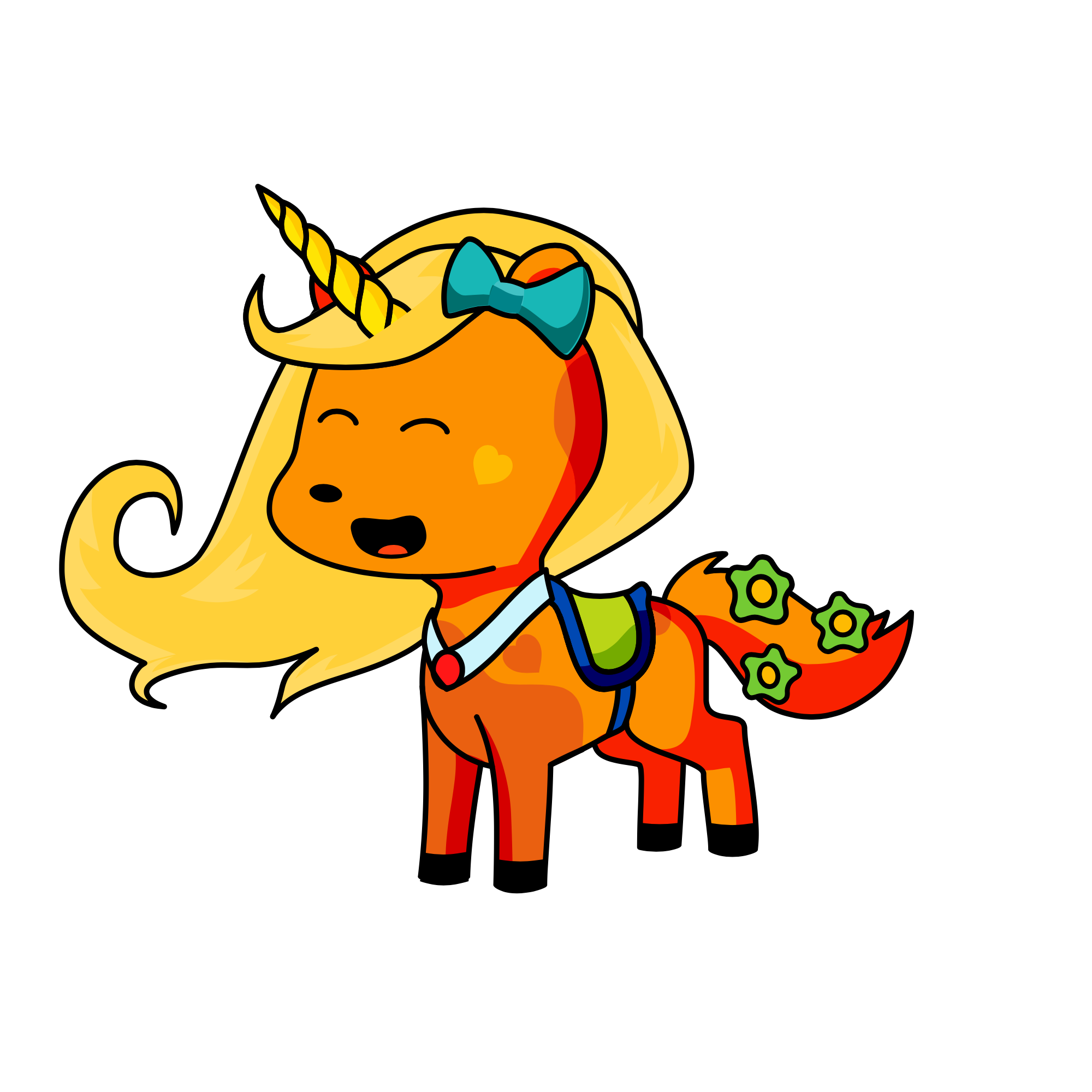 sun, the unicorn