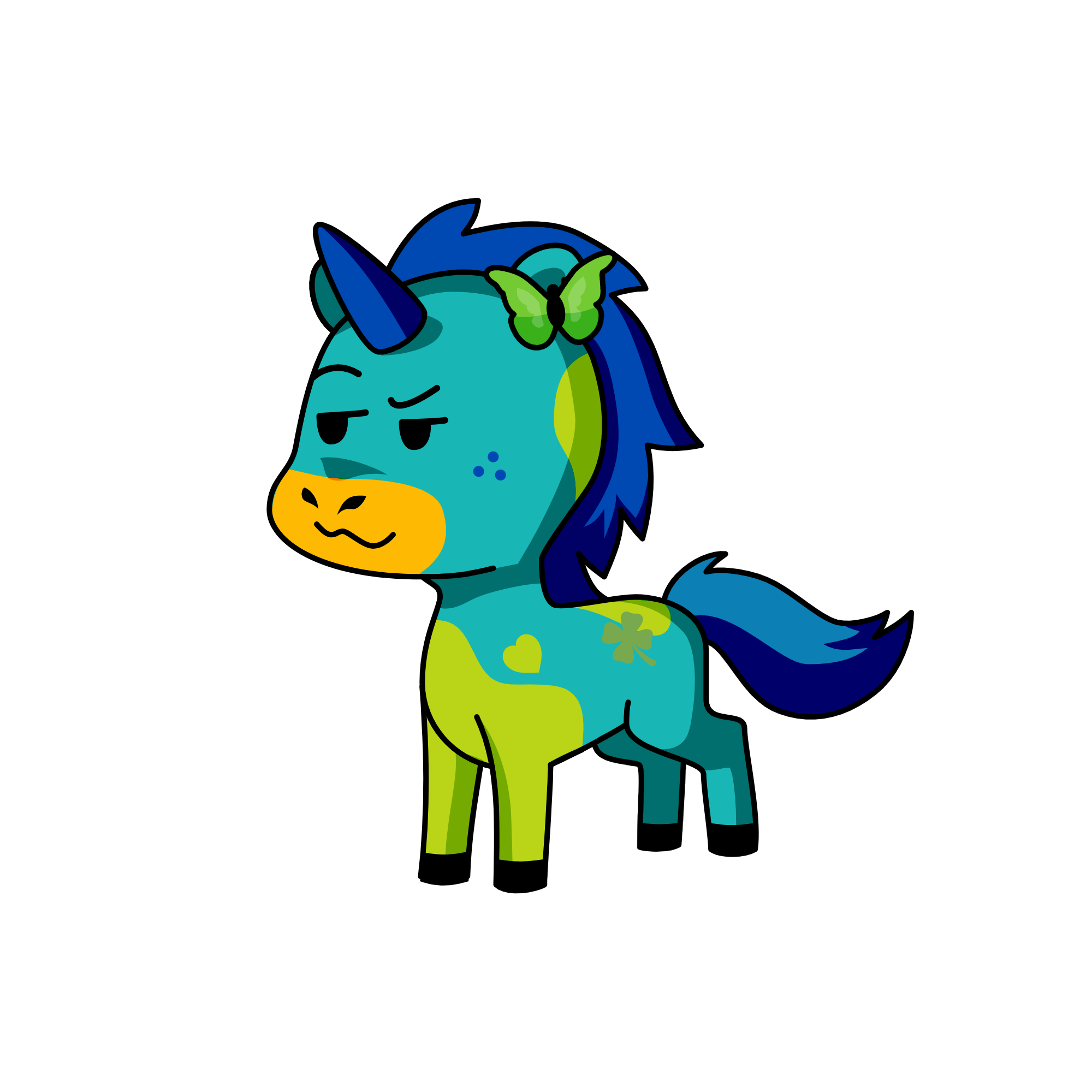 Earthacorn, the unicorn