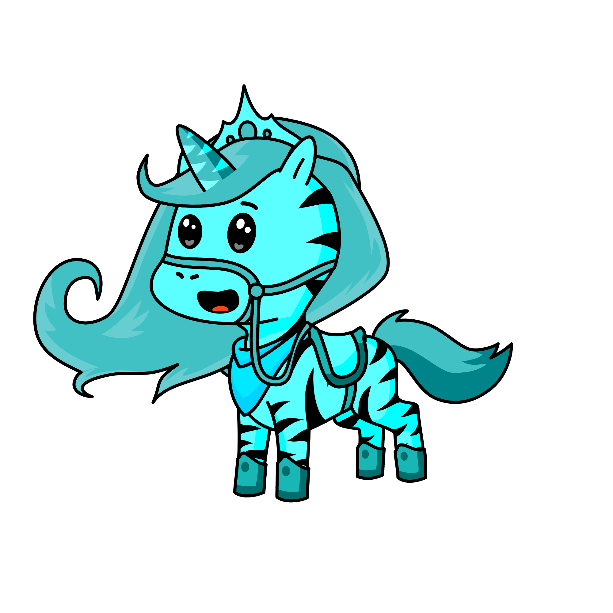 Icy, the unicorn