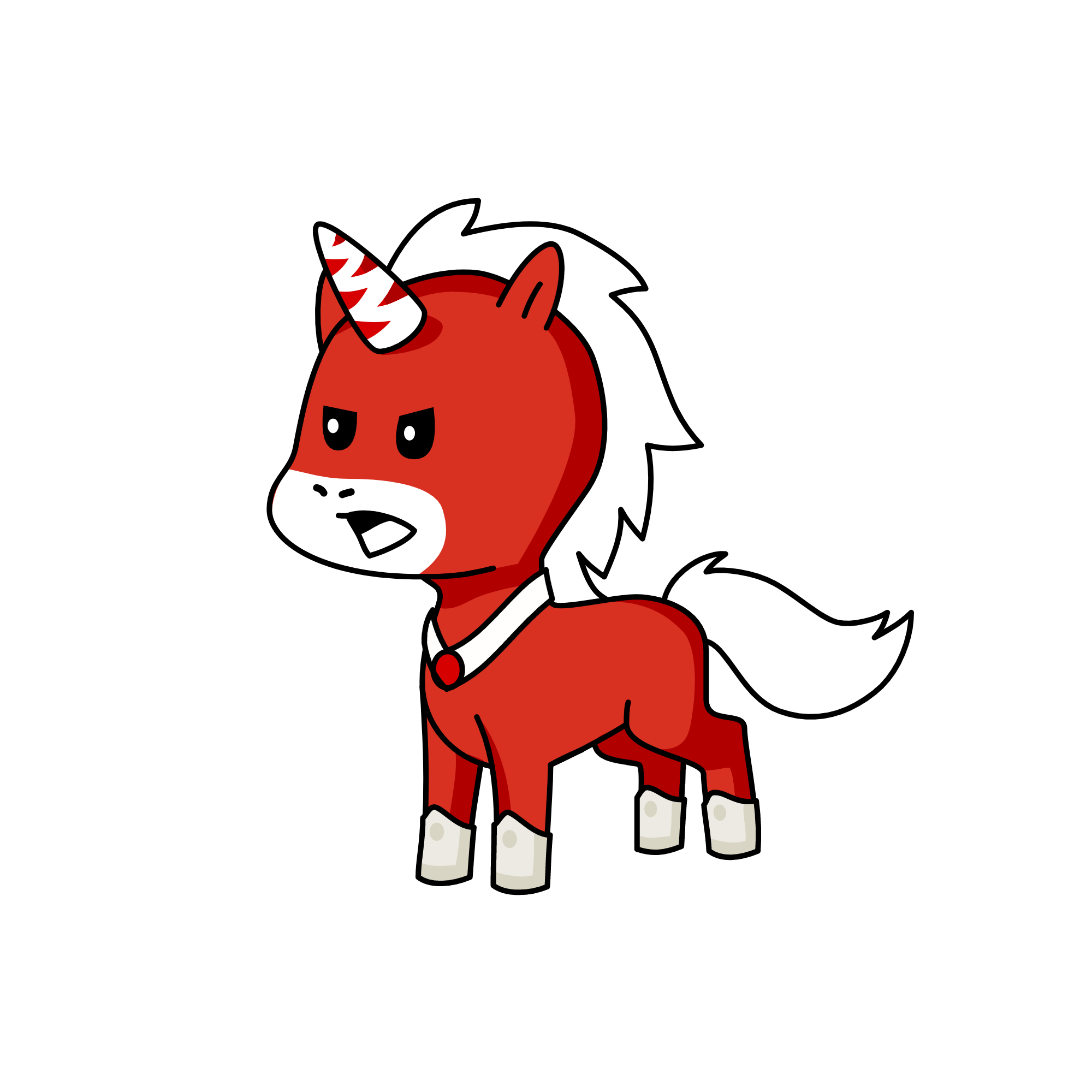 Canada Queen, the unicorn