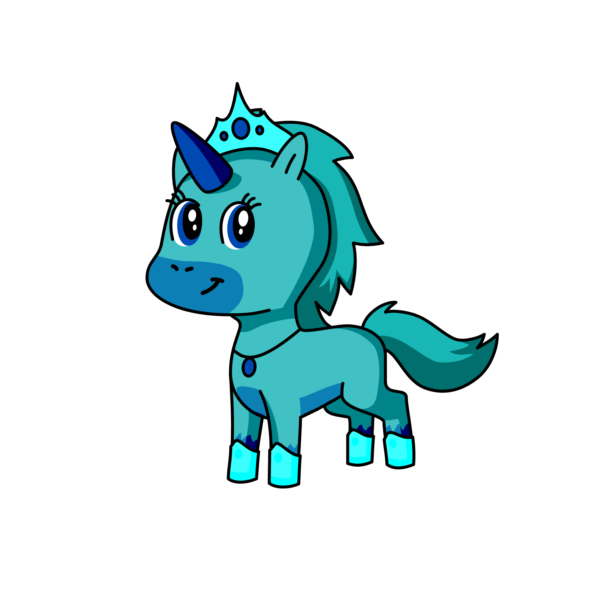 Elsa, the unicorn