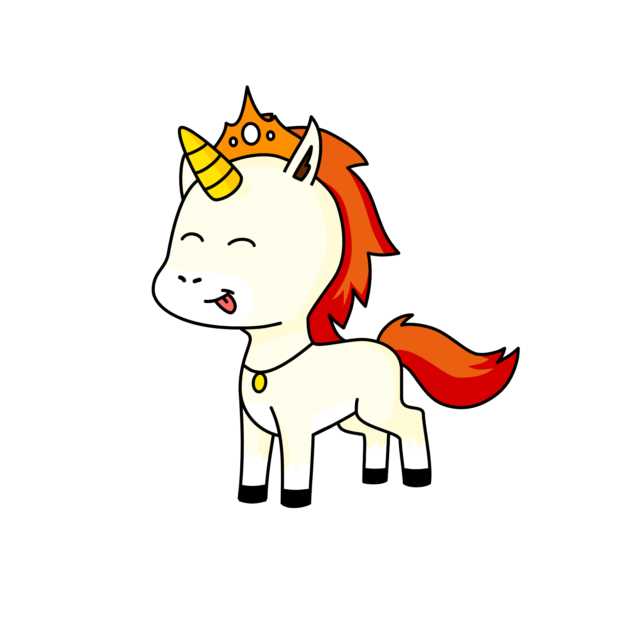 fluffy, the unicorn