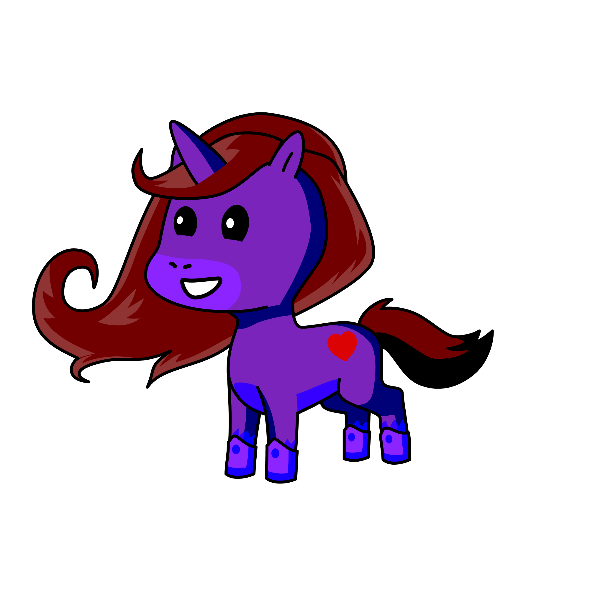 Anna (Frozen), the unicorn