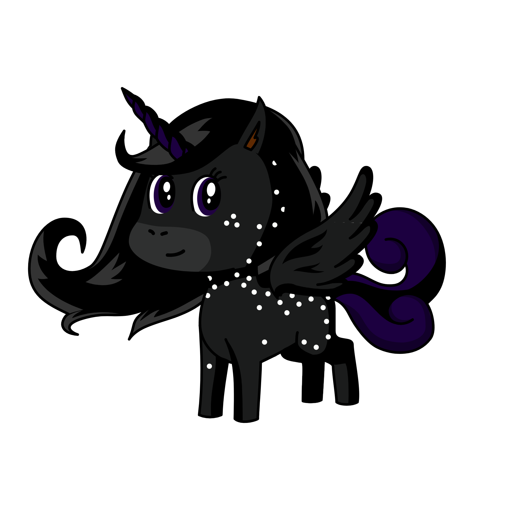 Glowstar, the unicorn