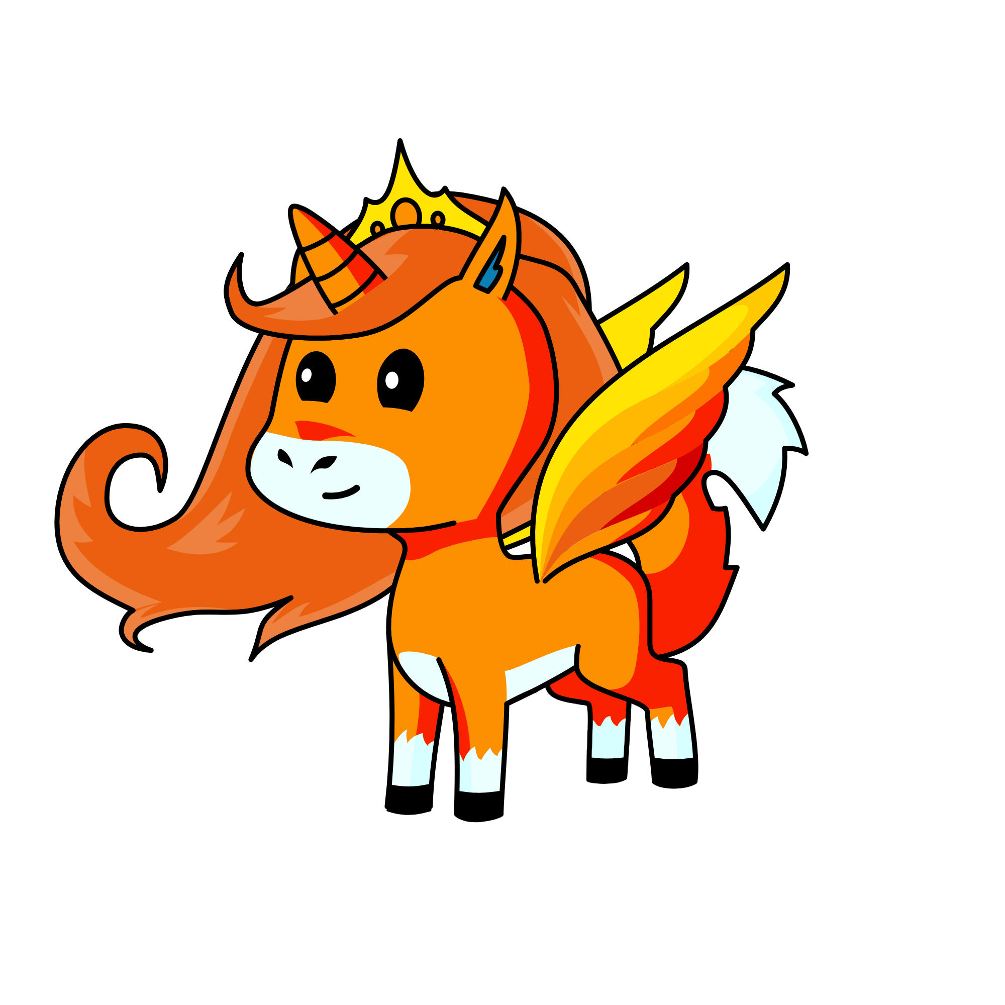 fox of the fire, the unicorn