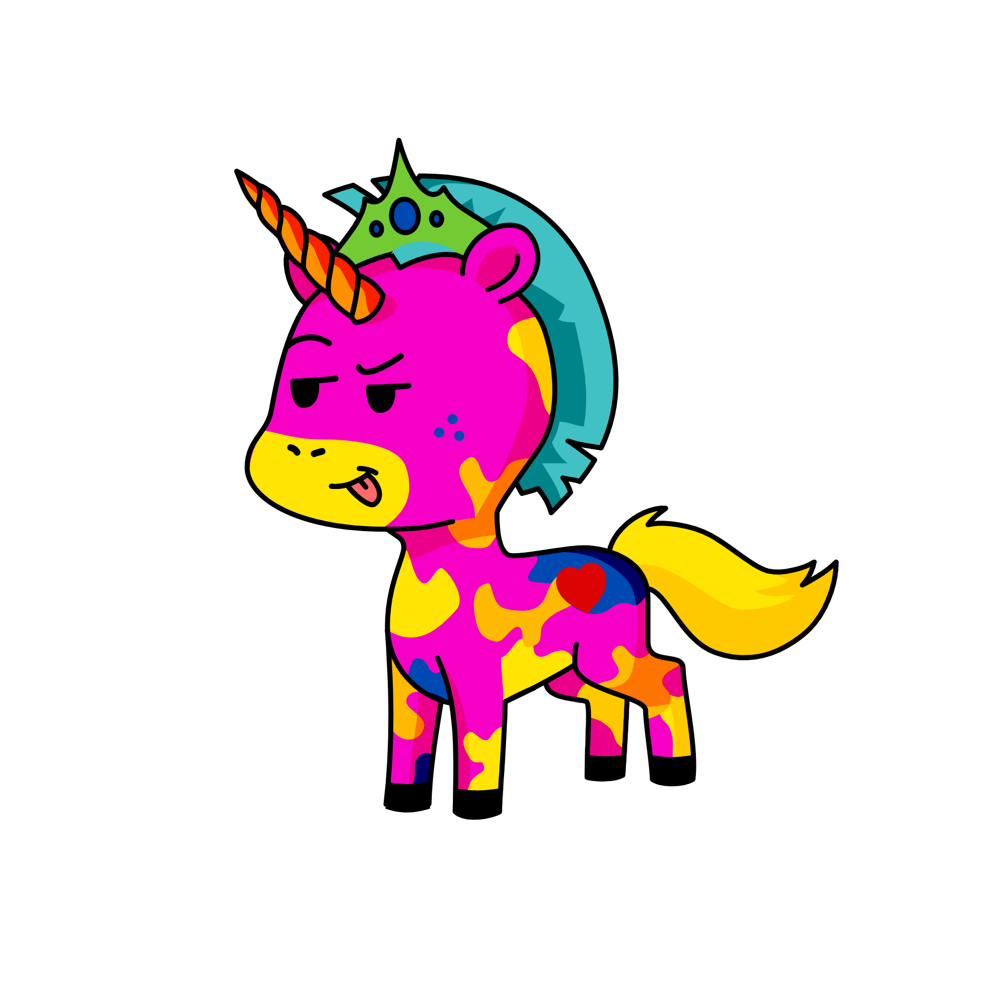 Nastieee, the unicorn