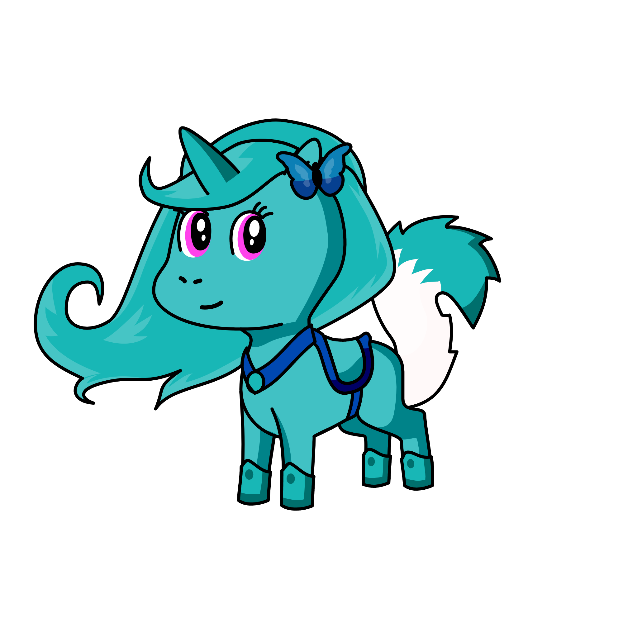 Icy, the unicorn