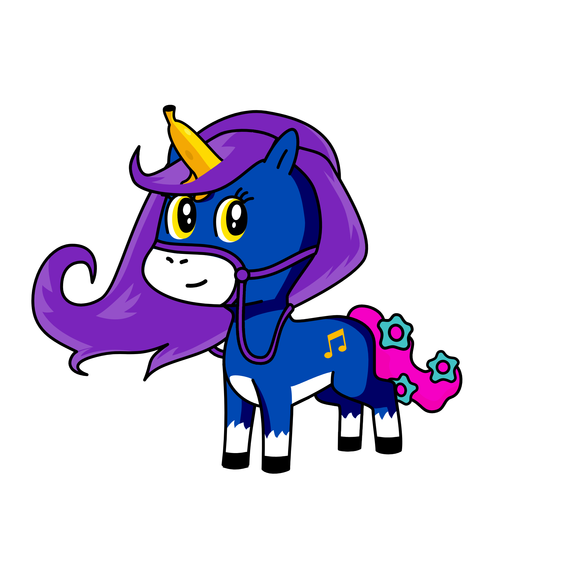 🦄, the unicorn