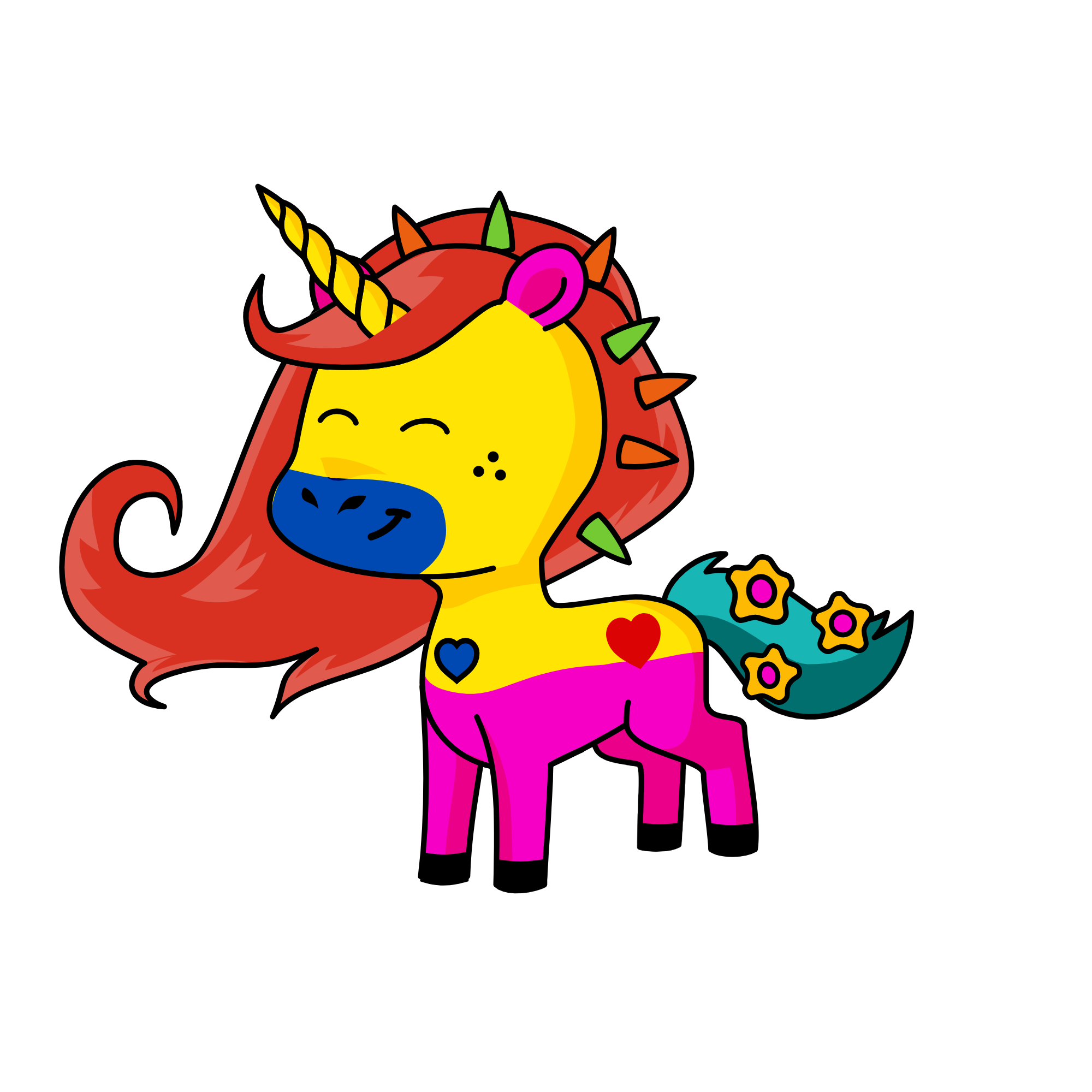 🦄, the unicorn