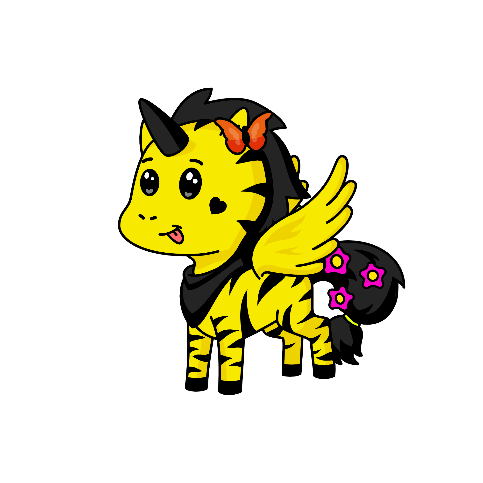 Bumblebee, the unicorn