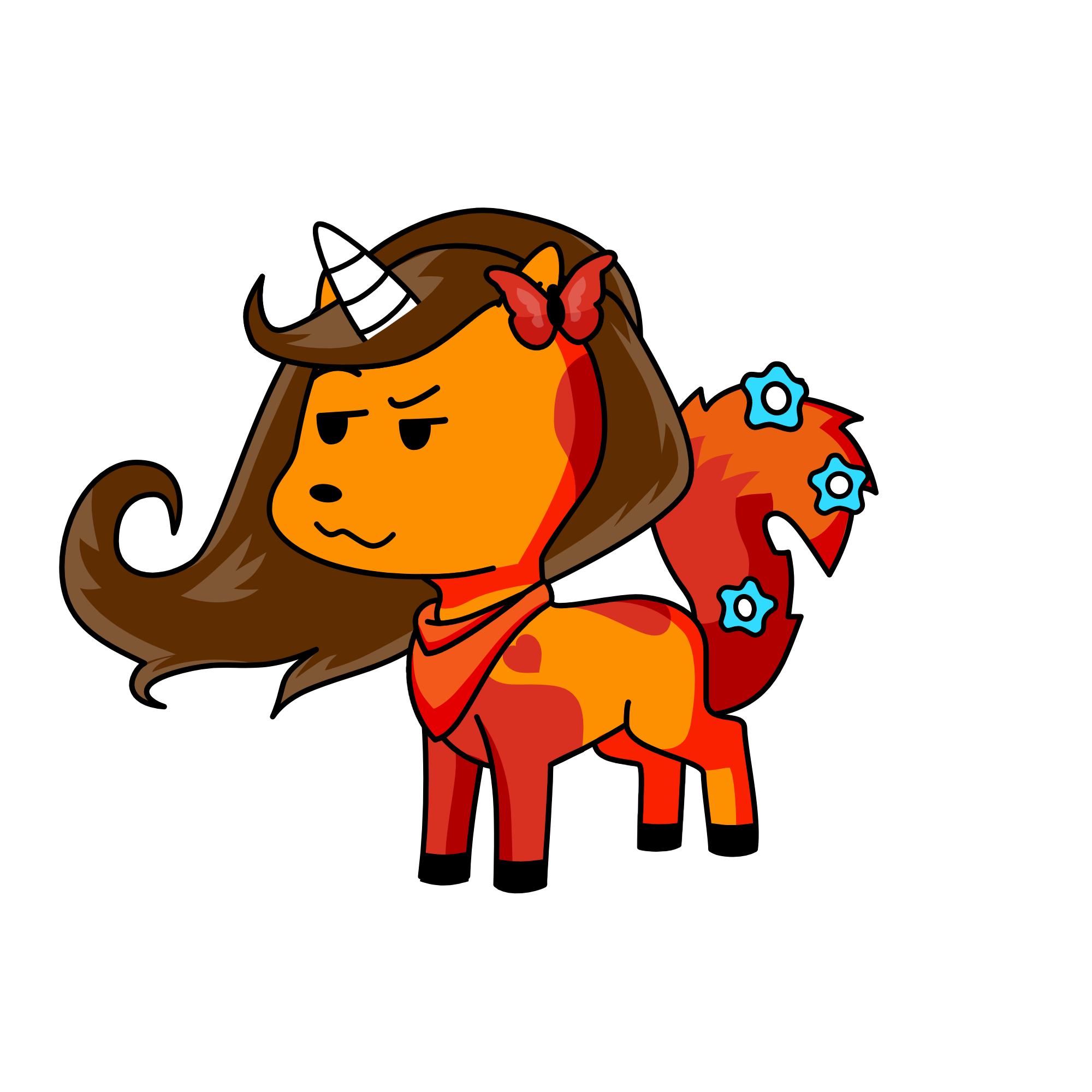 fire, the unicorn