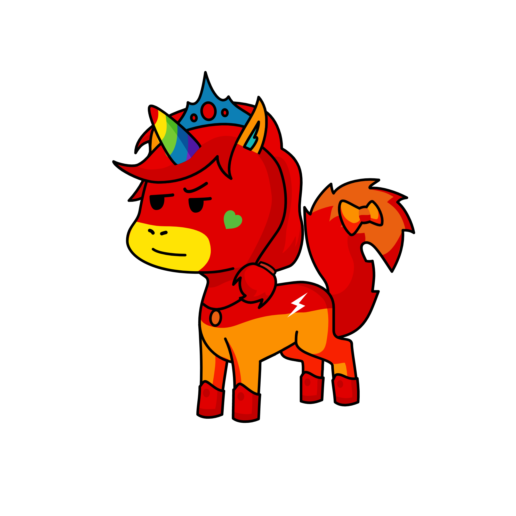 Rose, the unicorn