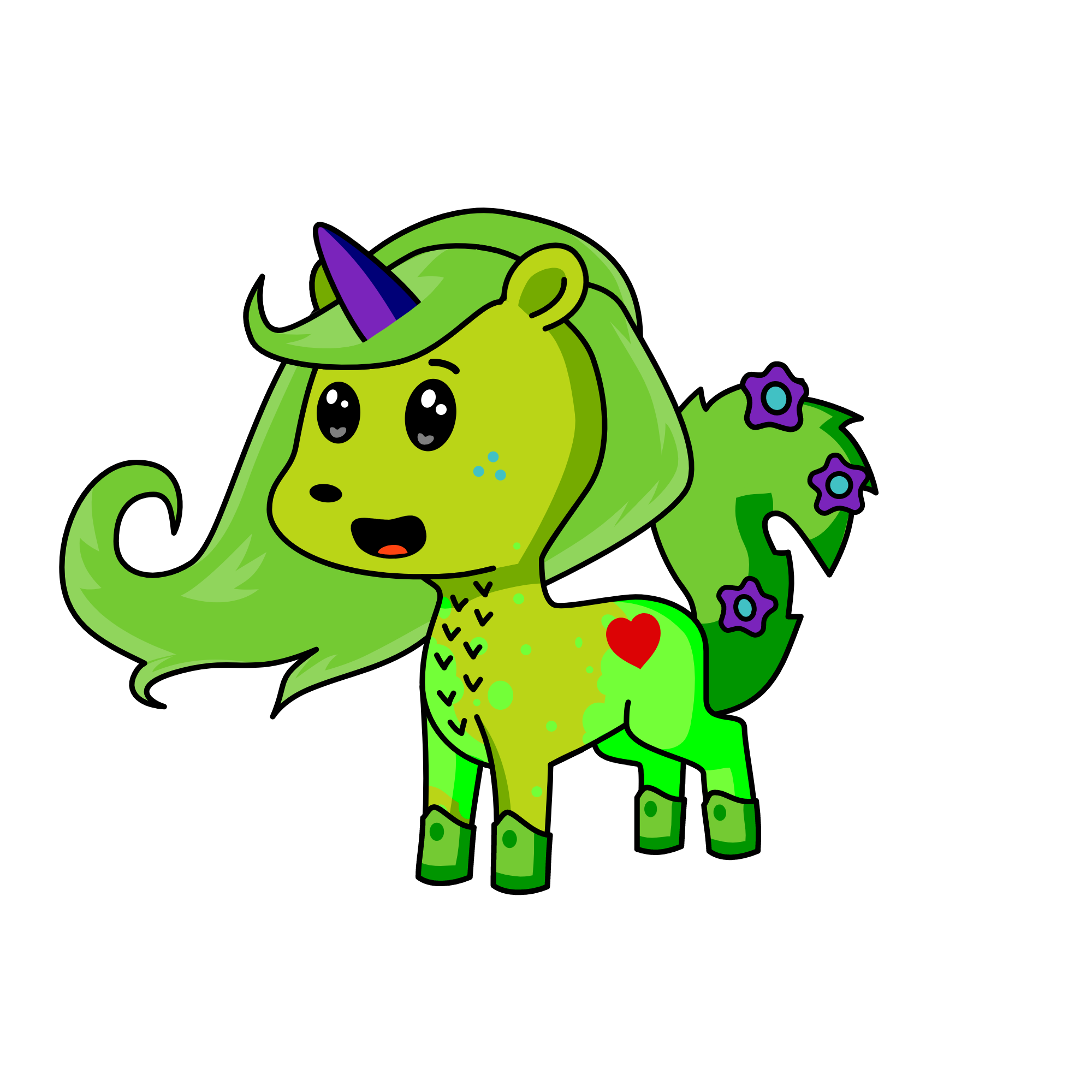 Forest, the unicorn