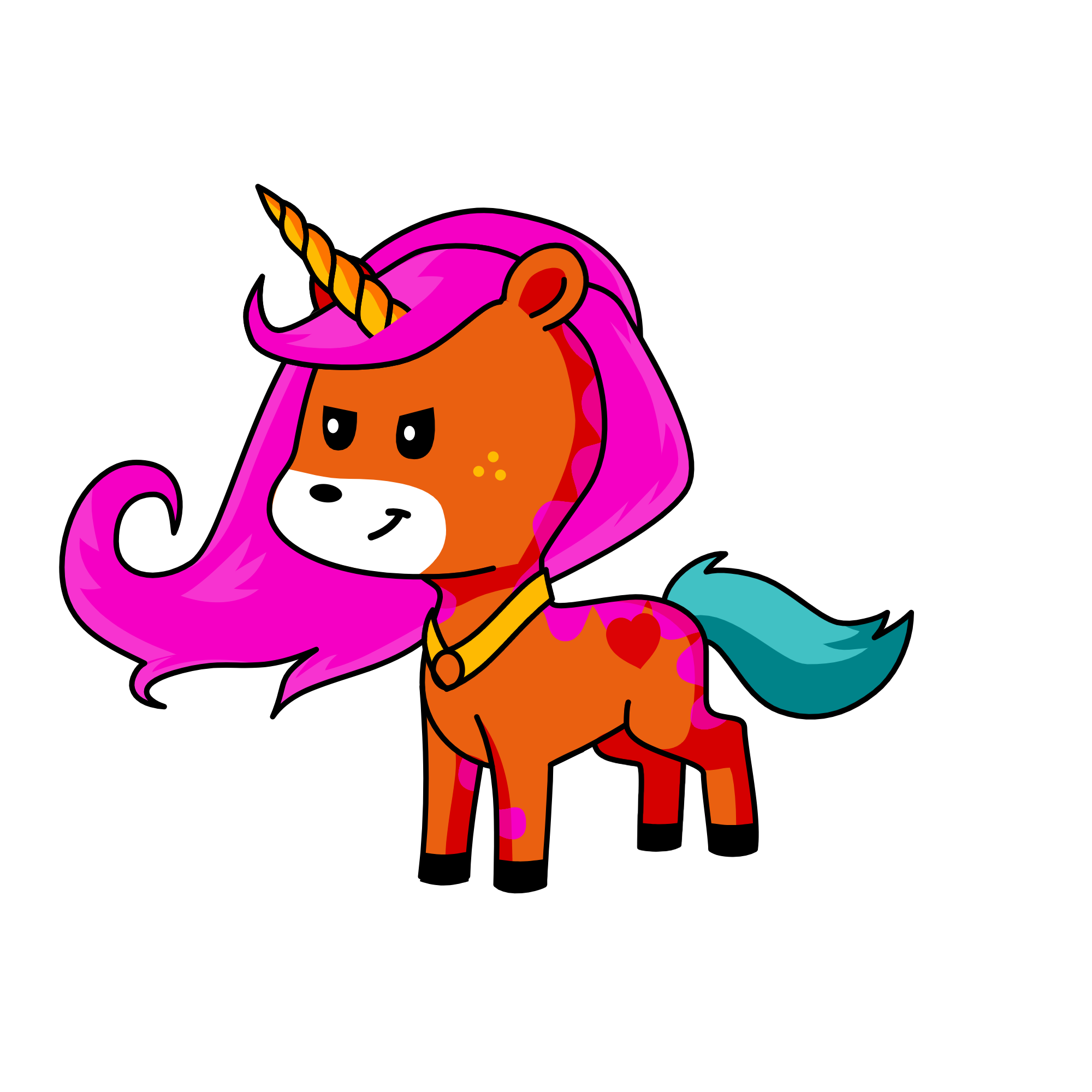 🦄, the unicorn