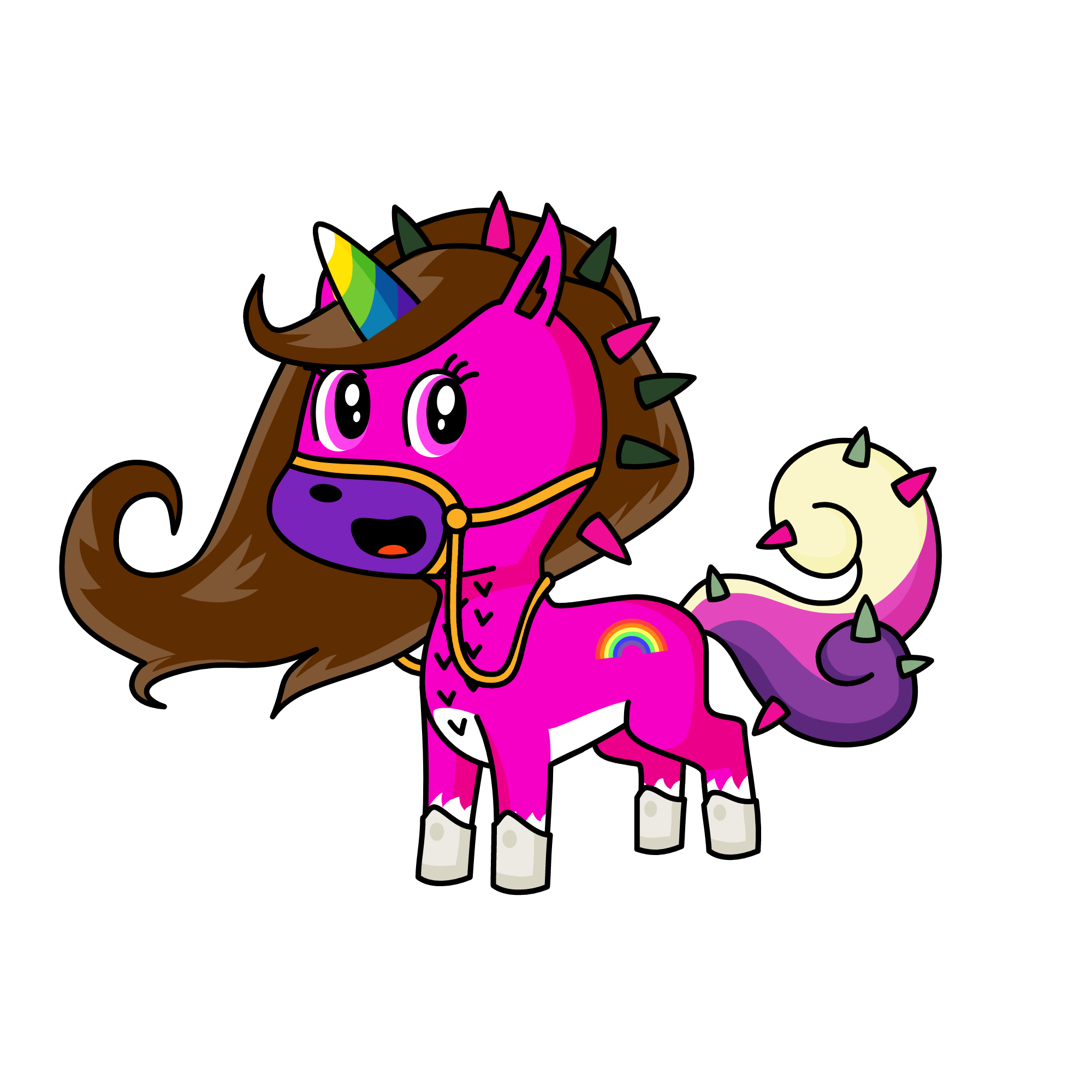 kiwacadocorn sim, the unicorn