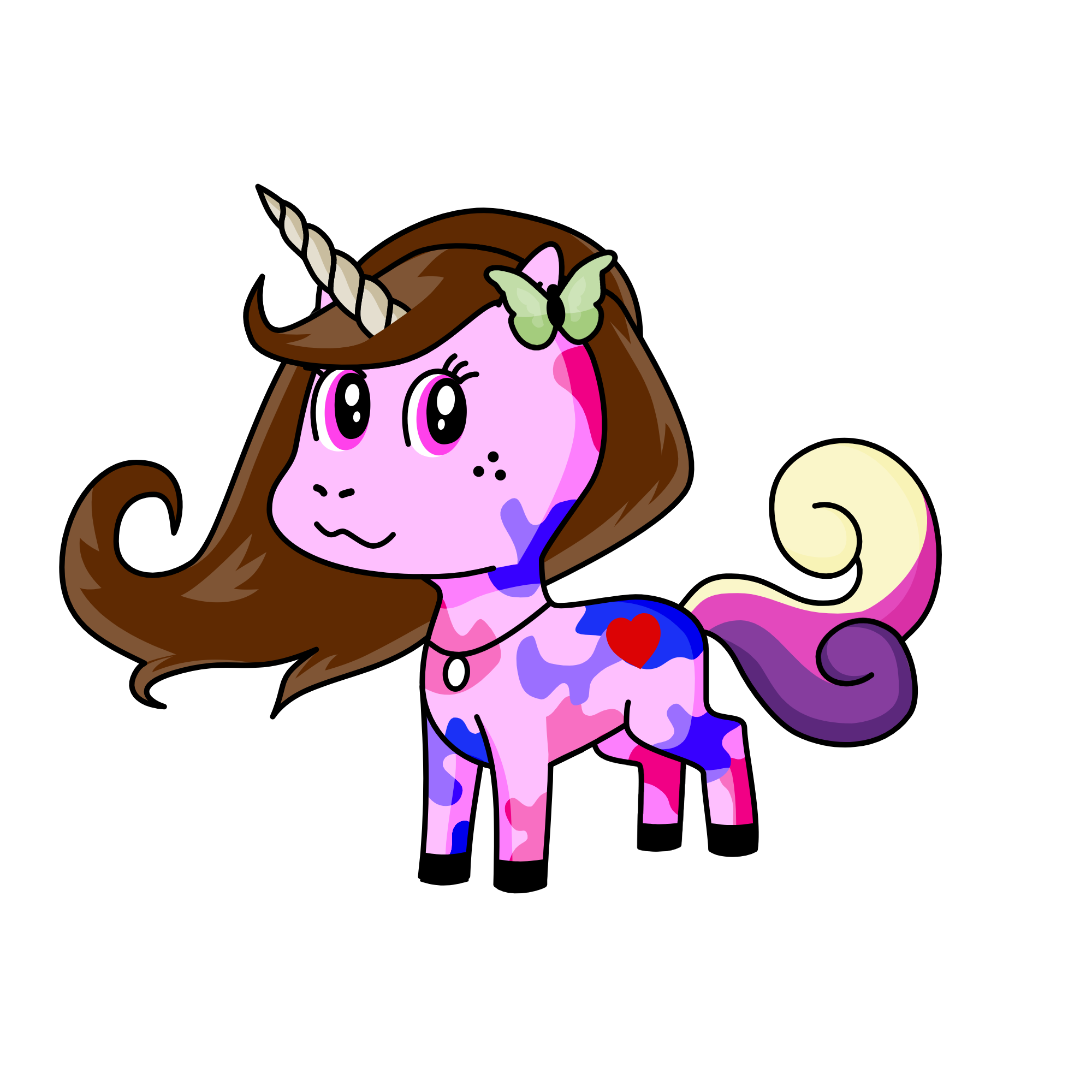 snow, the unicorn