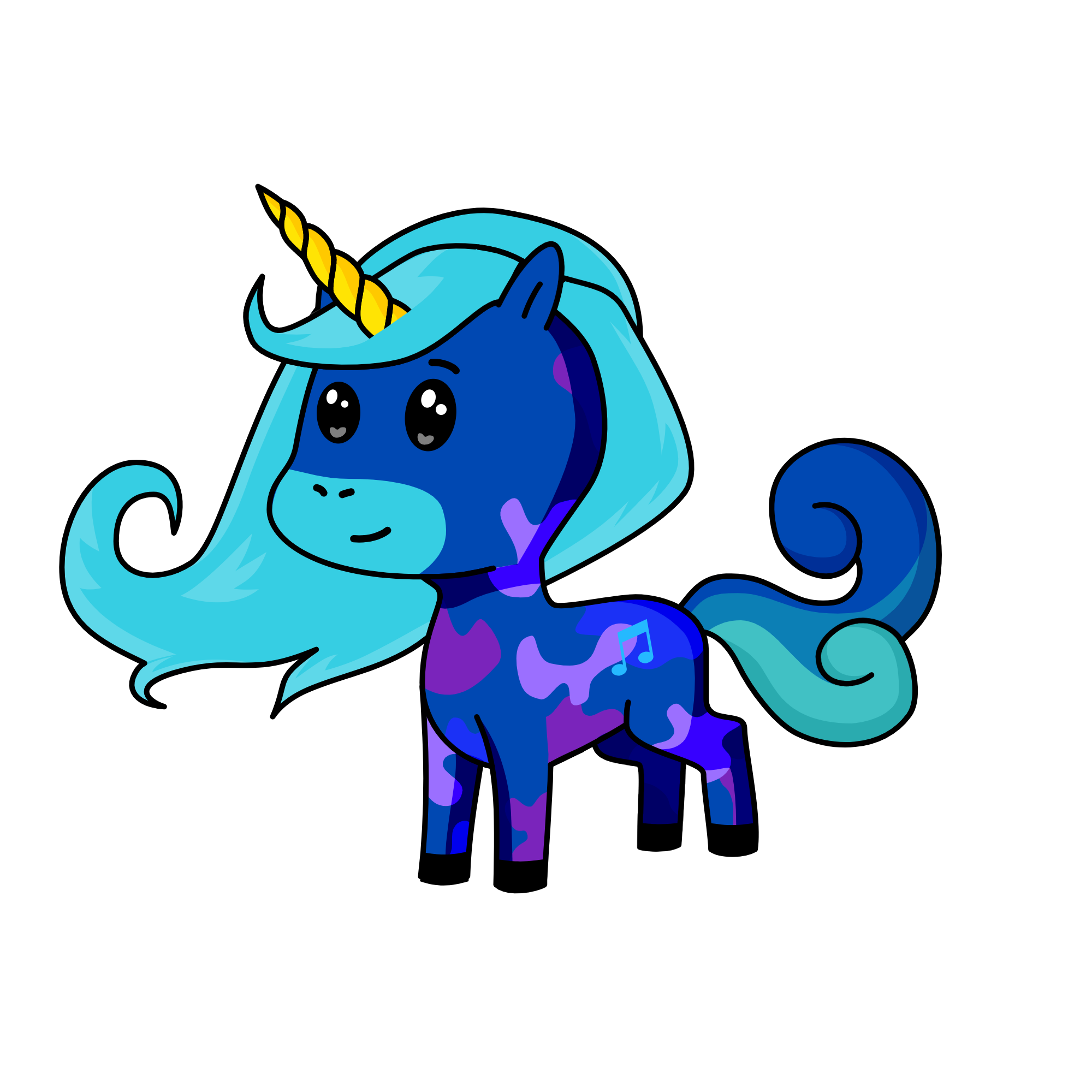 emily, the unicorn