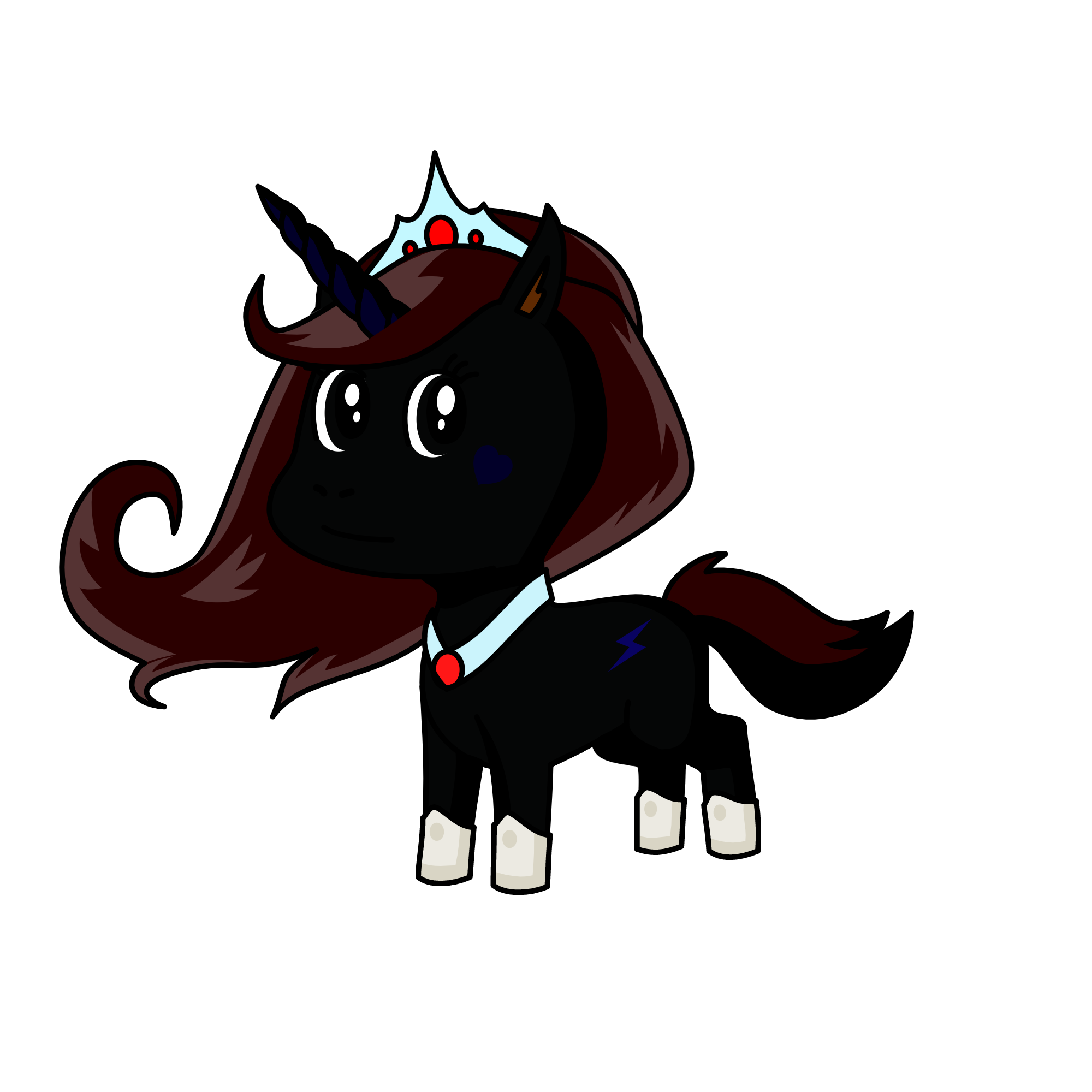 Darkos Shadow, the unicorn