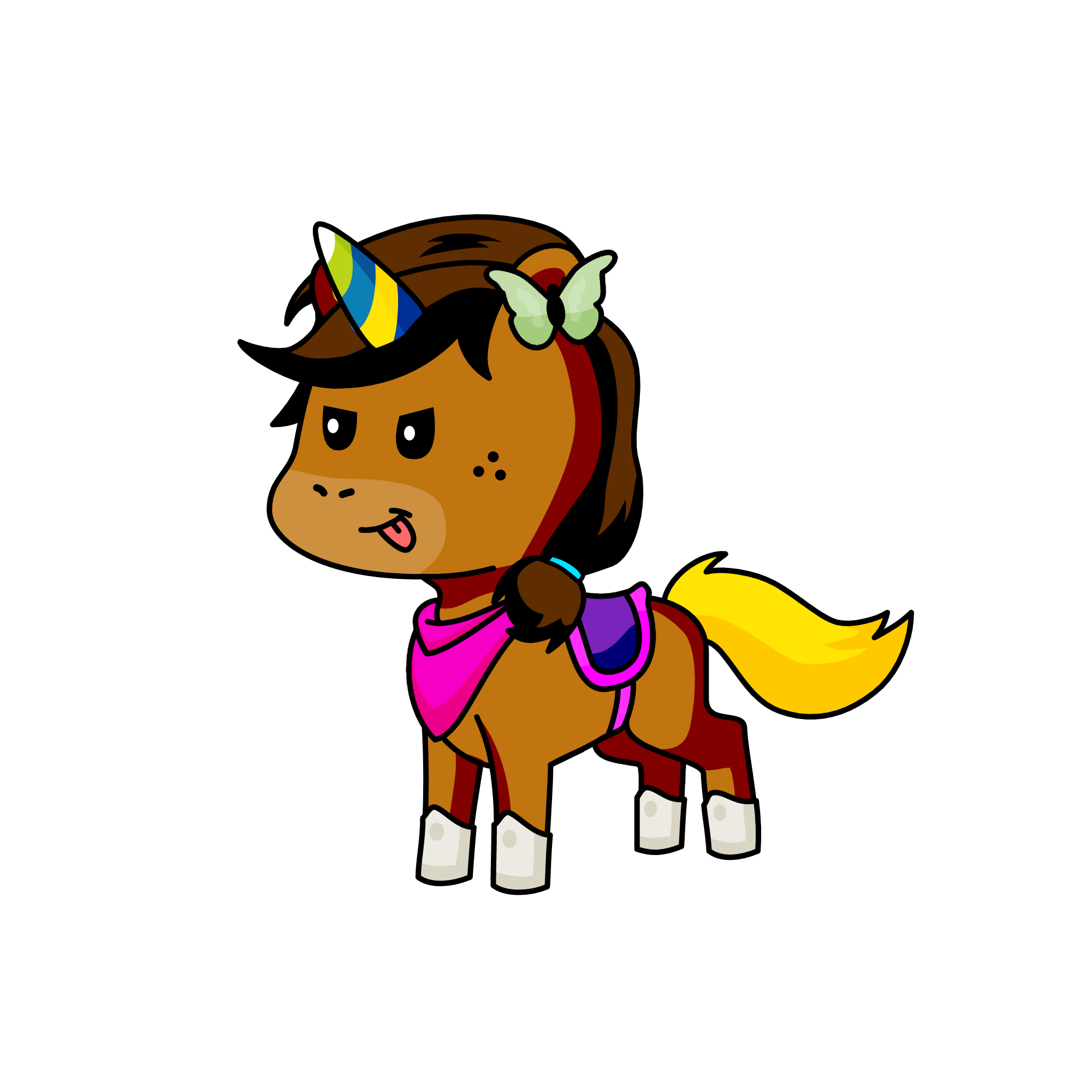 sassy, the unicorn