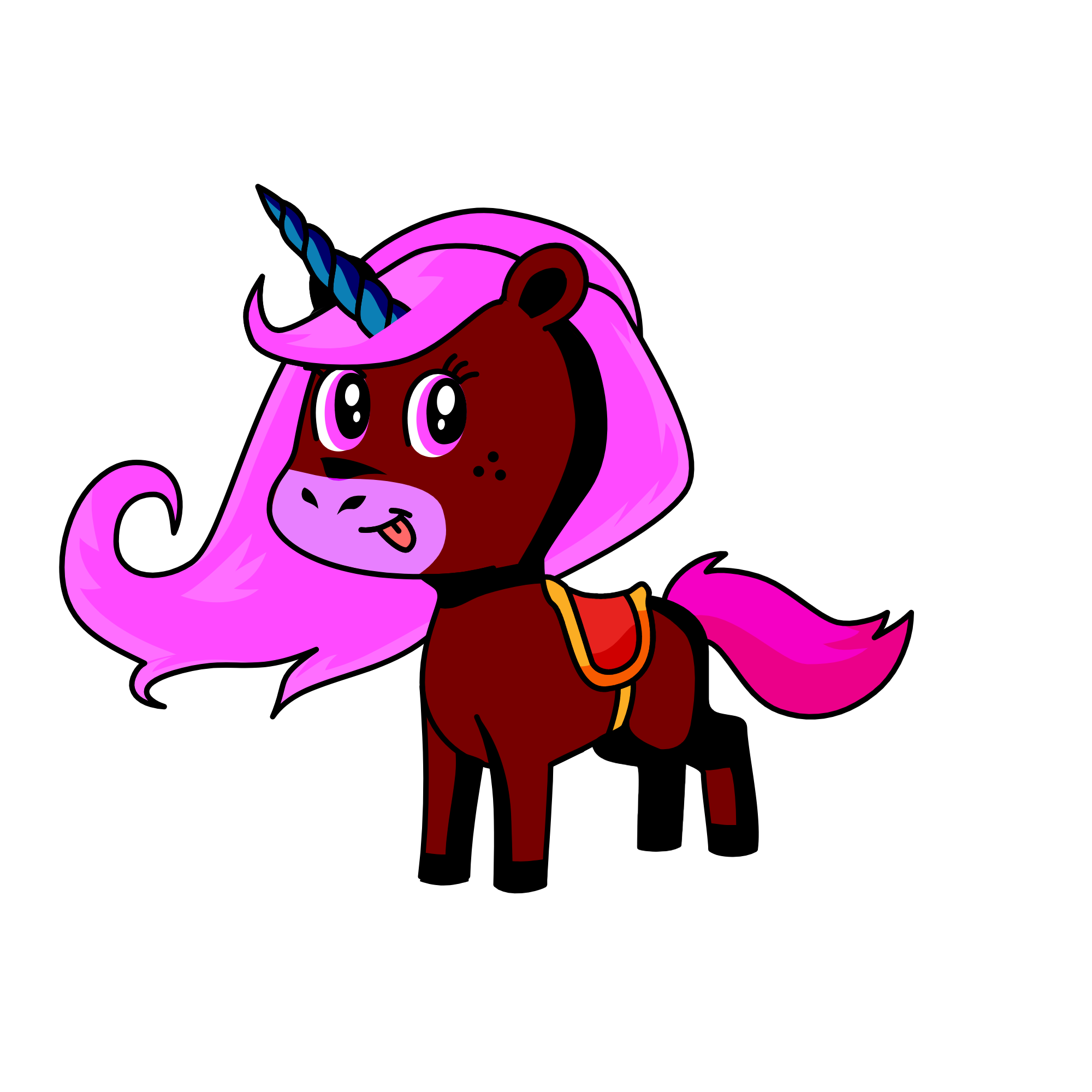 Sky, the unicorn