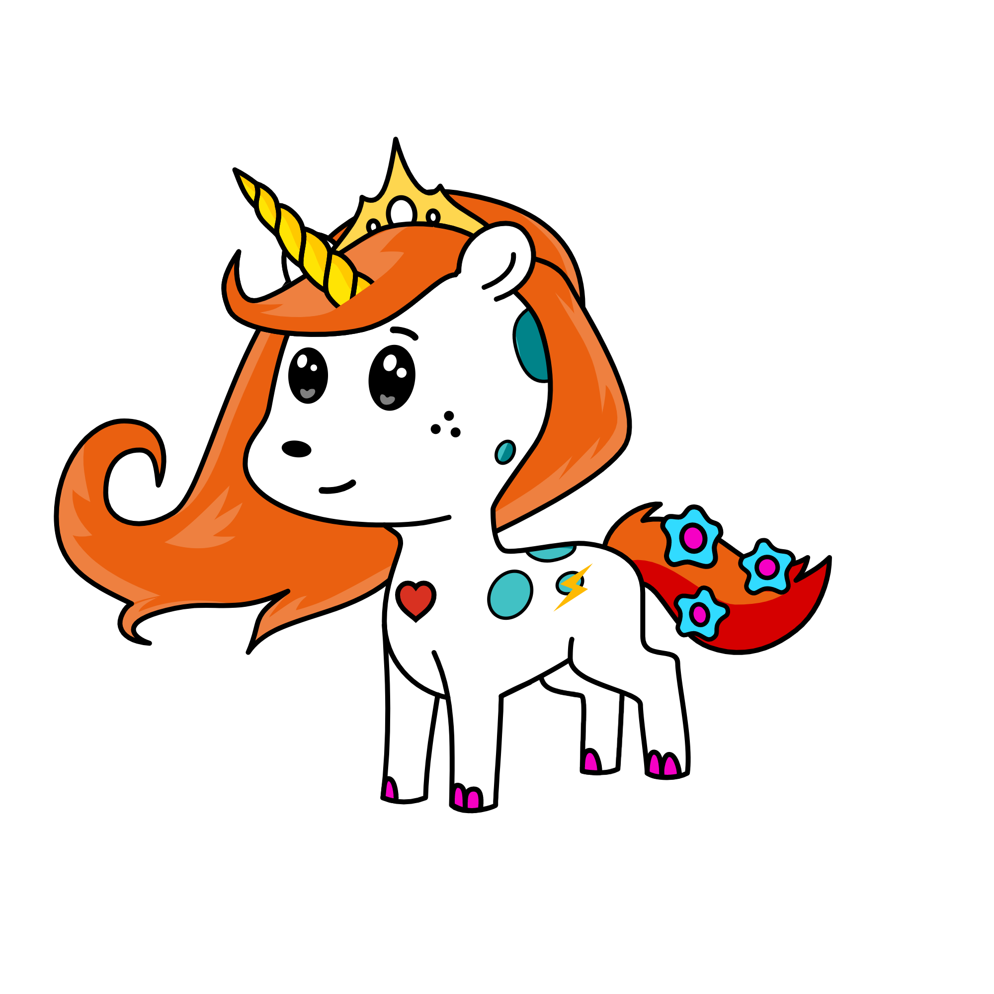 Ginny Weasley, the unicorn