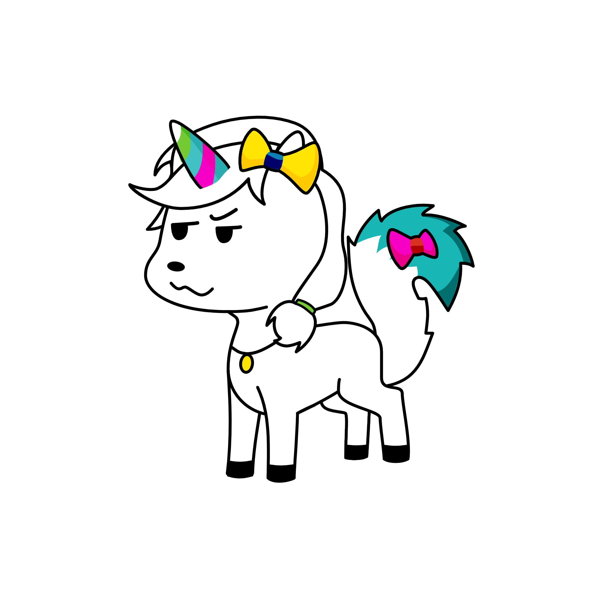 h, the unicorn