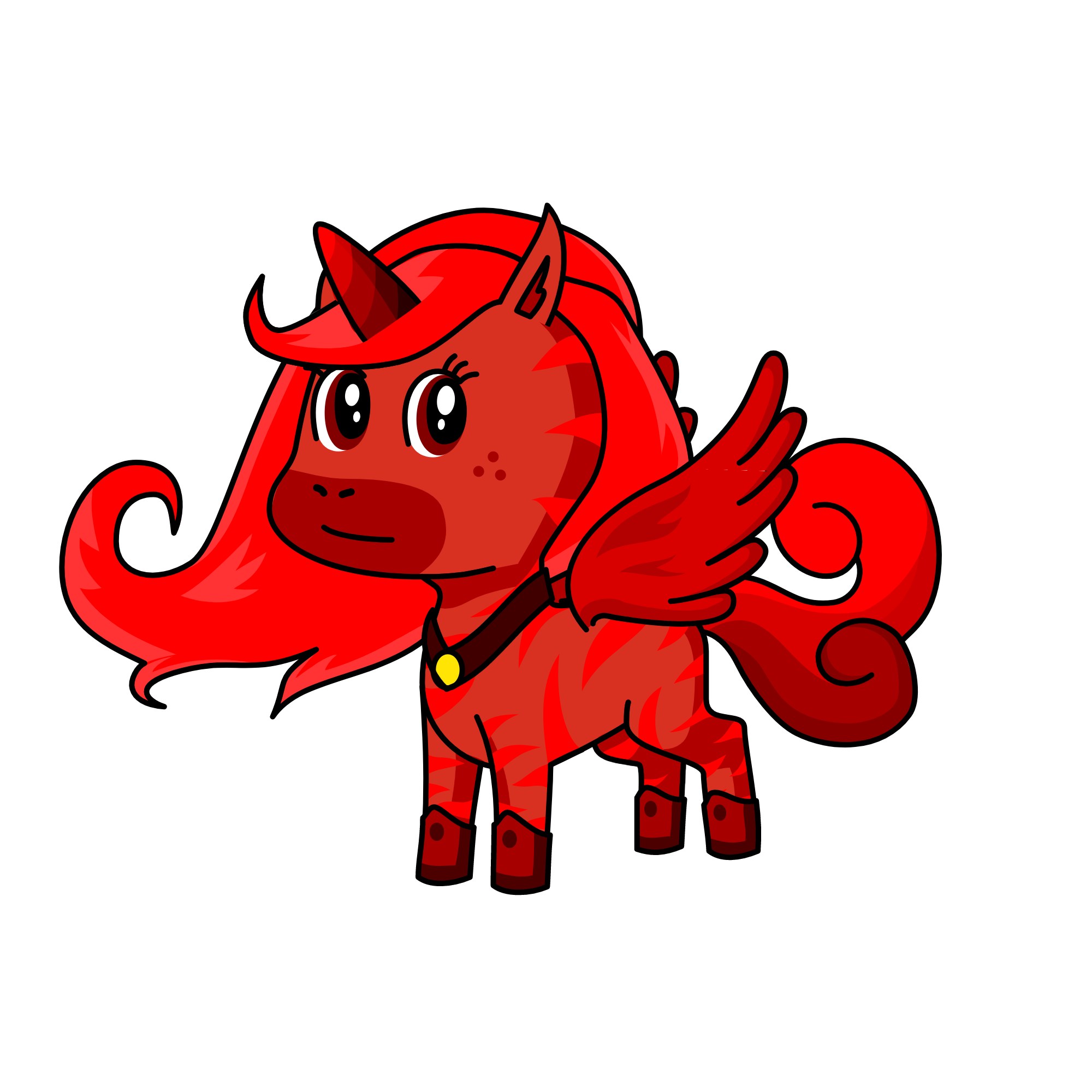 *drumbeat* THE GREAT AND POWERFUL PAIN!!! , the unicorn