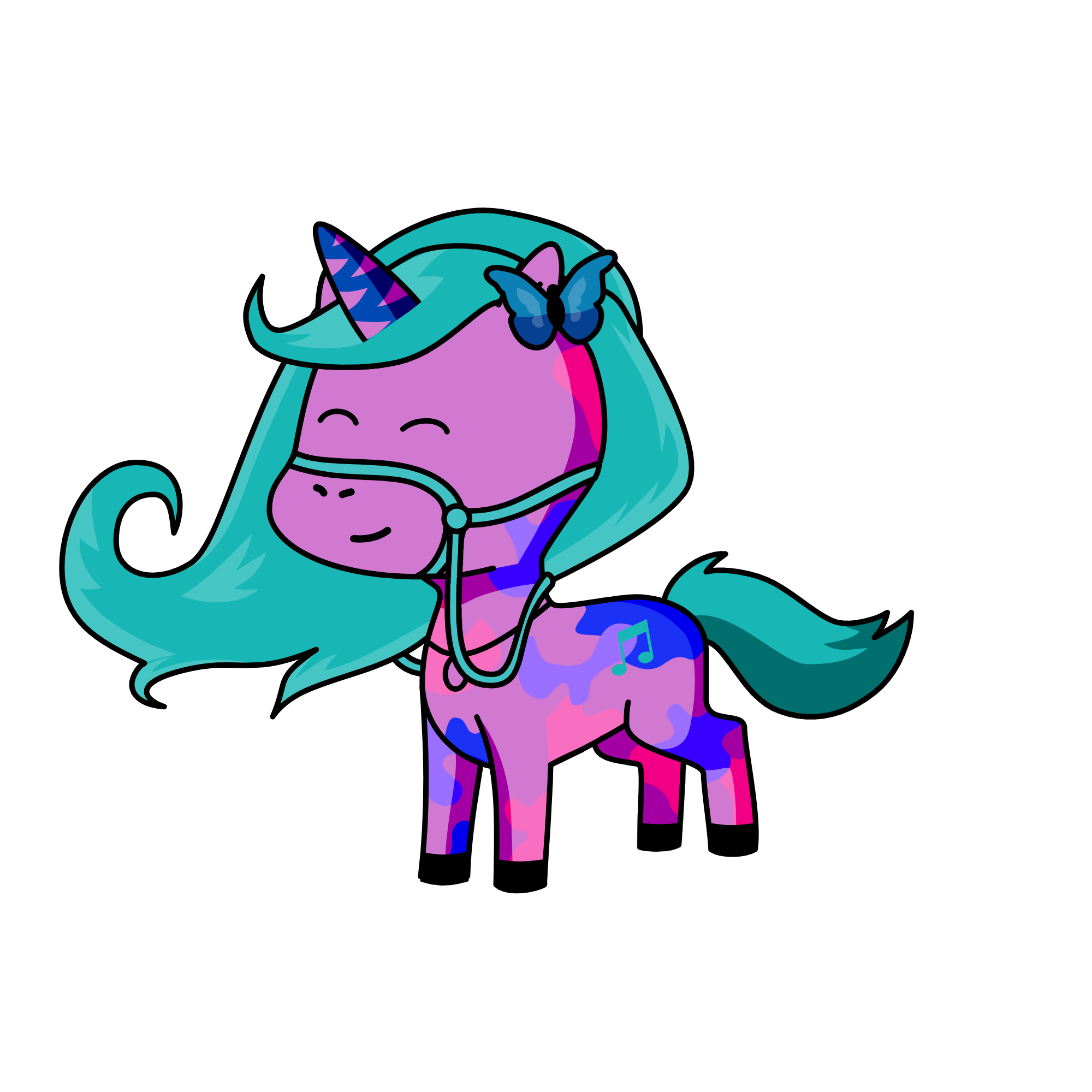 Love, the unicorn