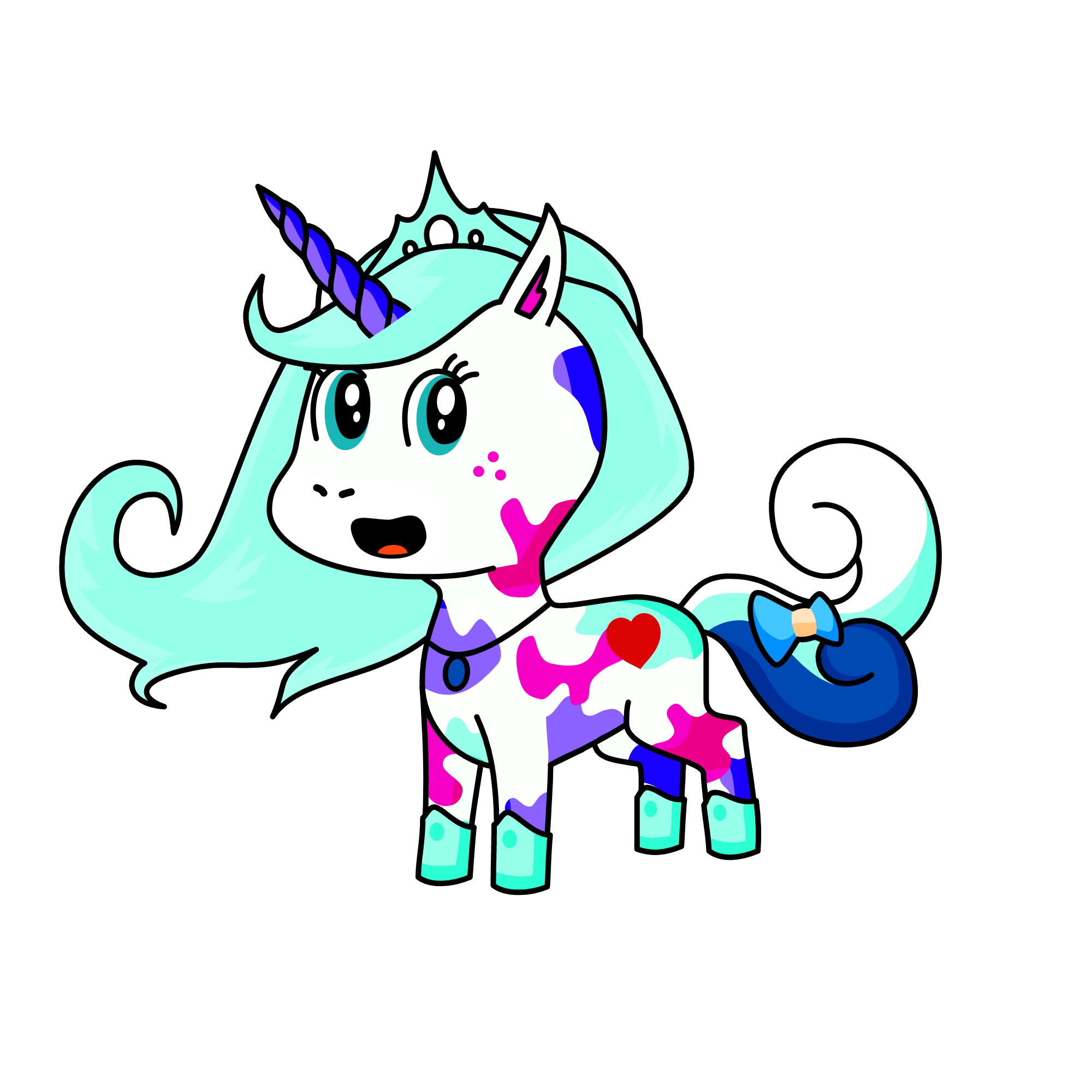 winter, the unicorn