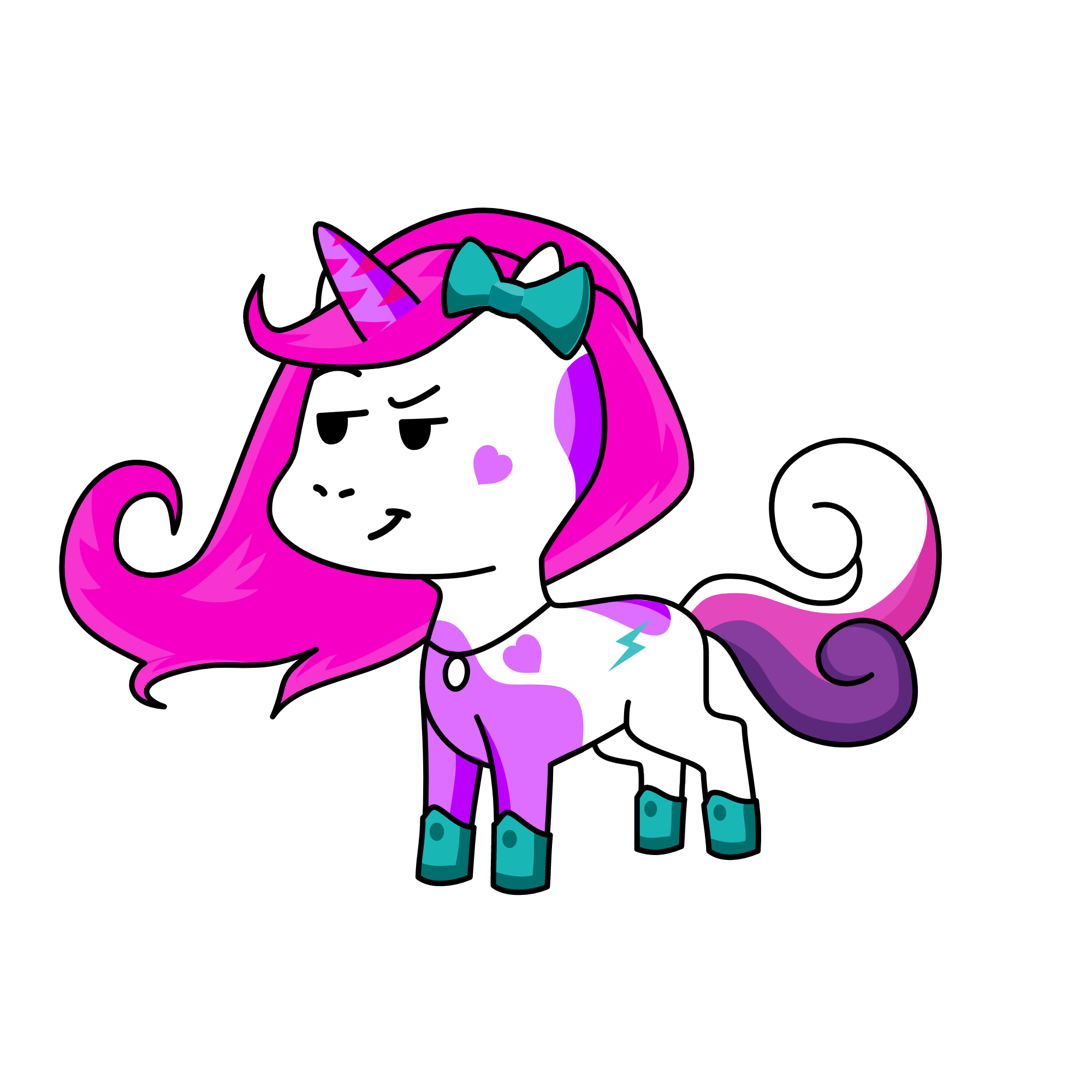 ohh wut did u say??, the unicorn