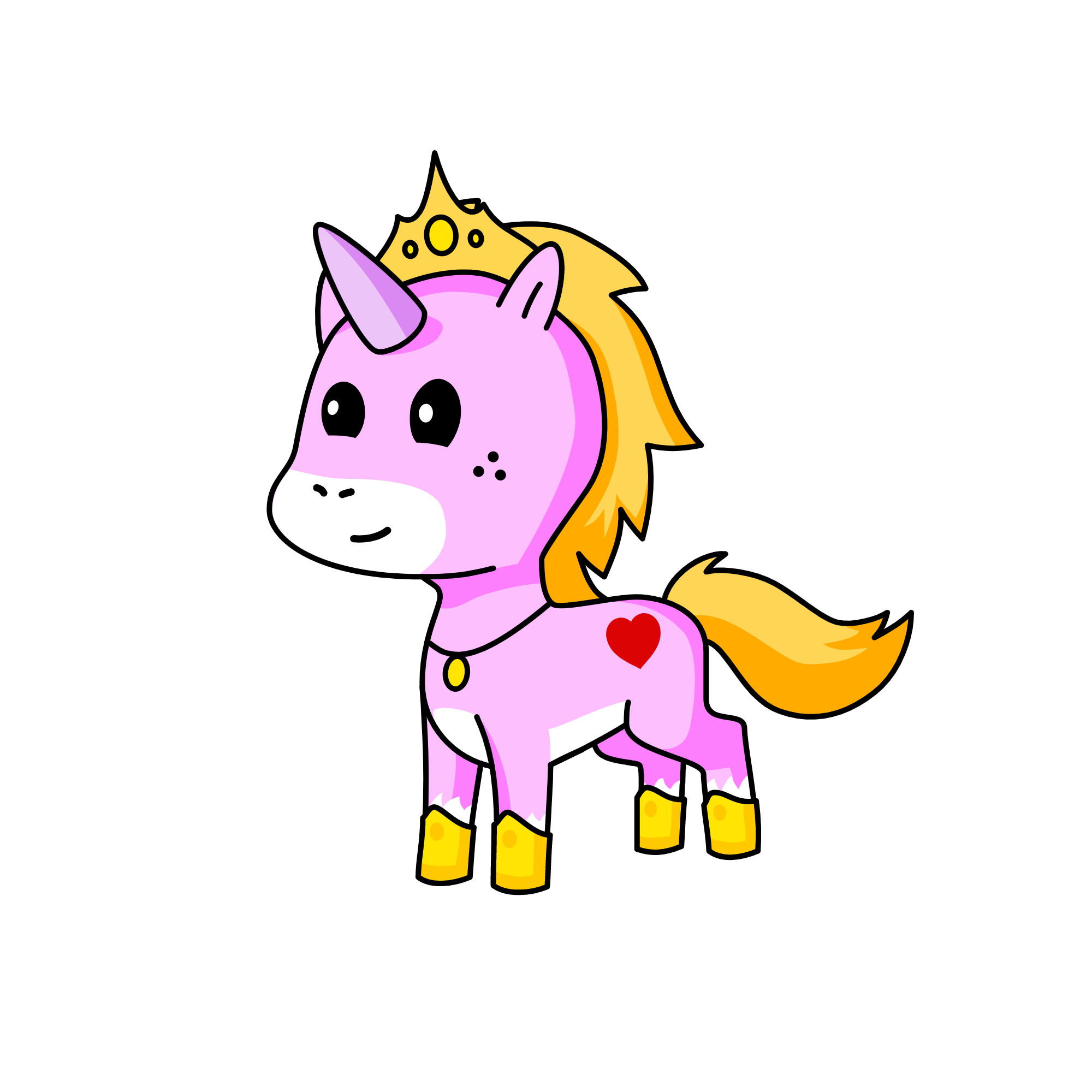 Atom, the unicorn
