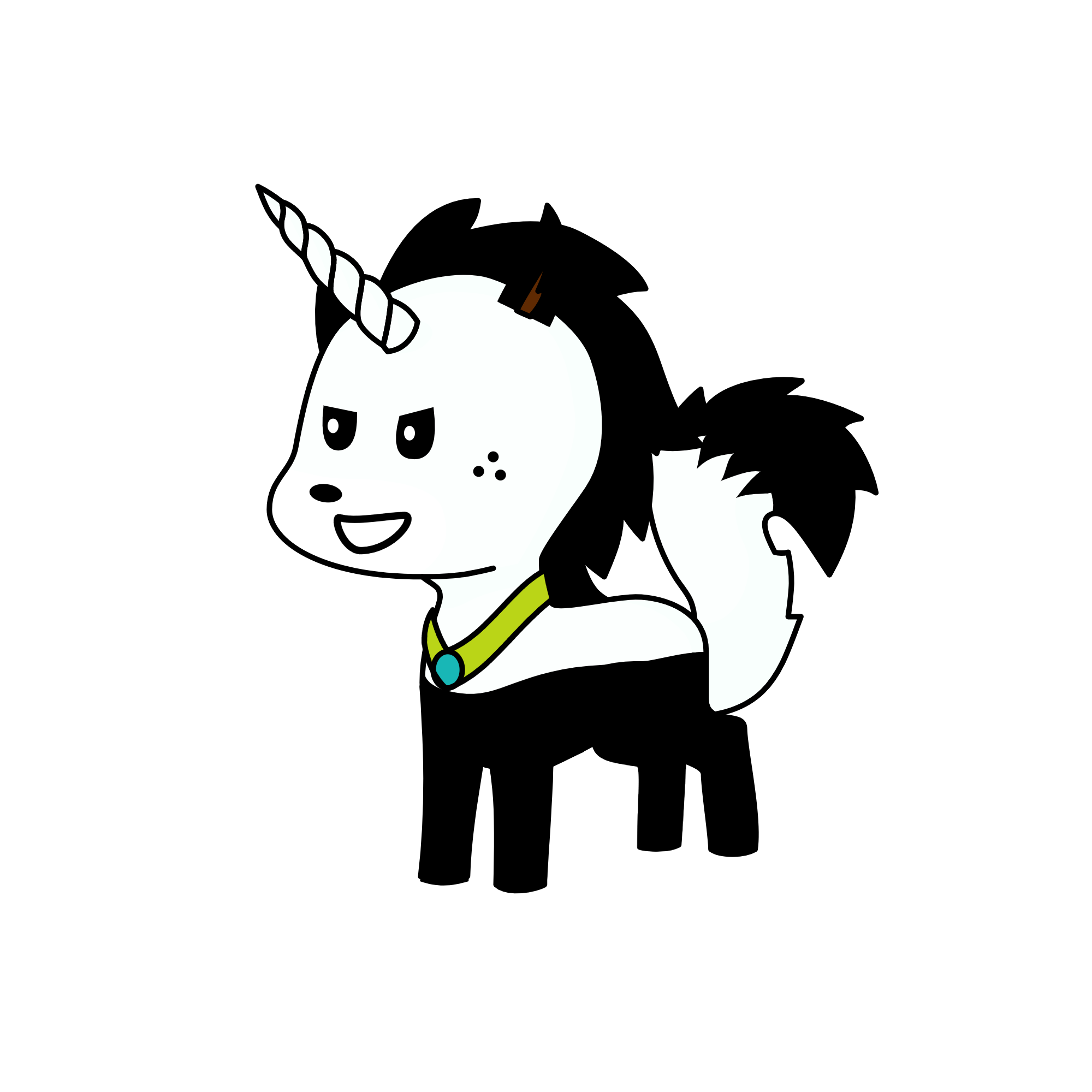 fmkfkdkvjn, the unicorn
