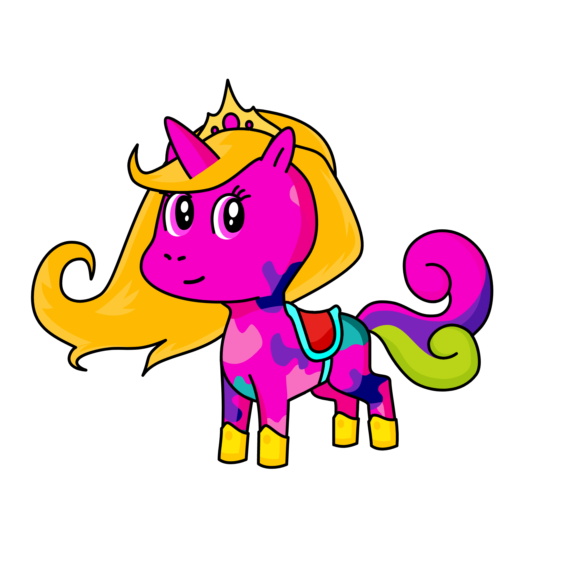 LILY THE PONY, the unicorn