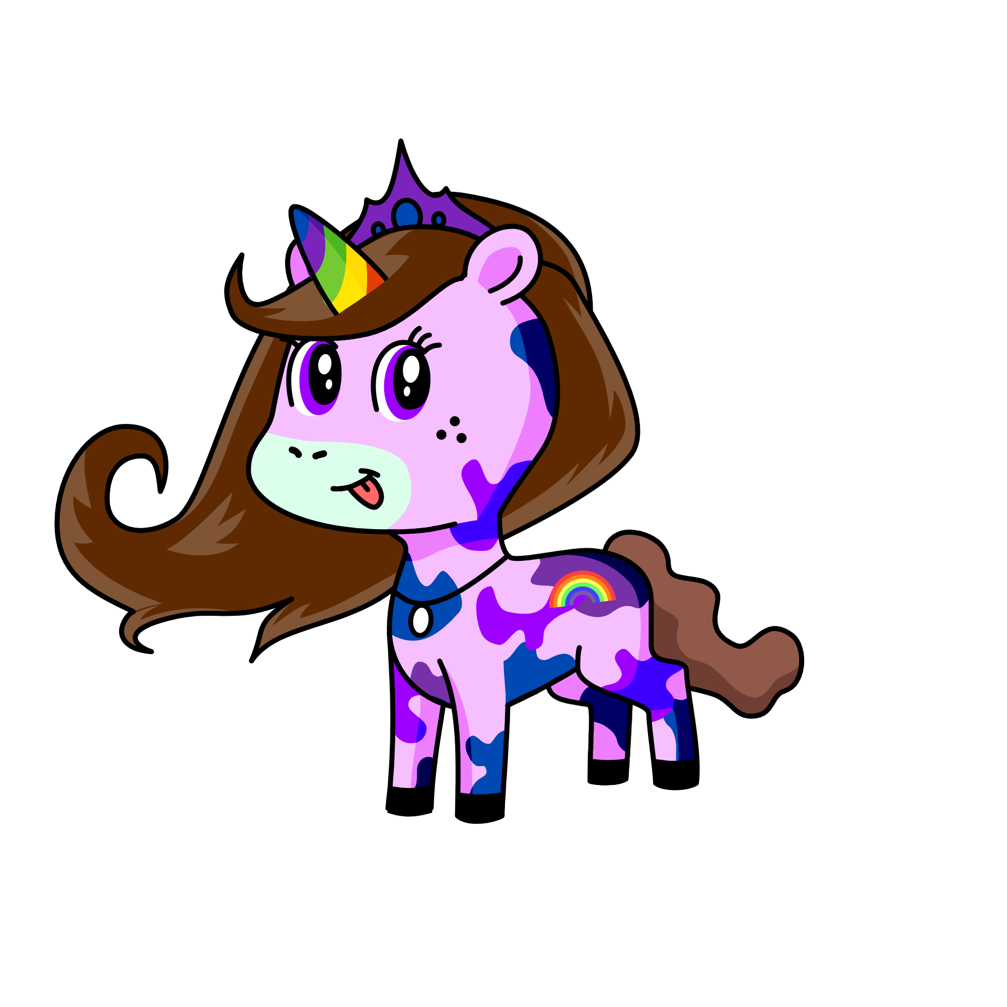 Honey-Corn, the unicorn