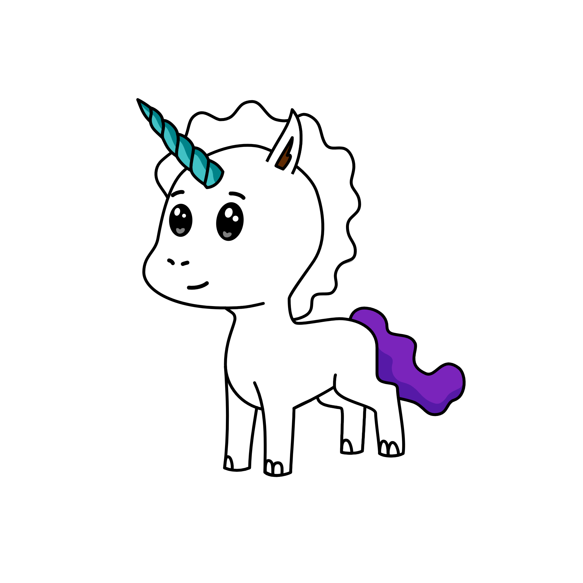 Daddy unicorn, the unicorn