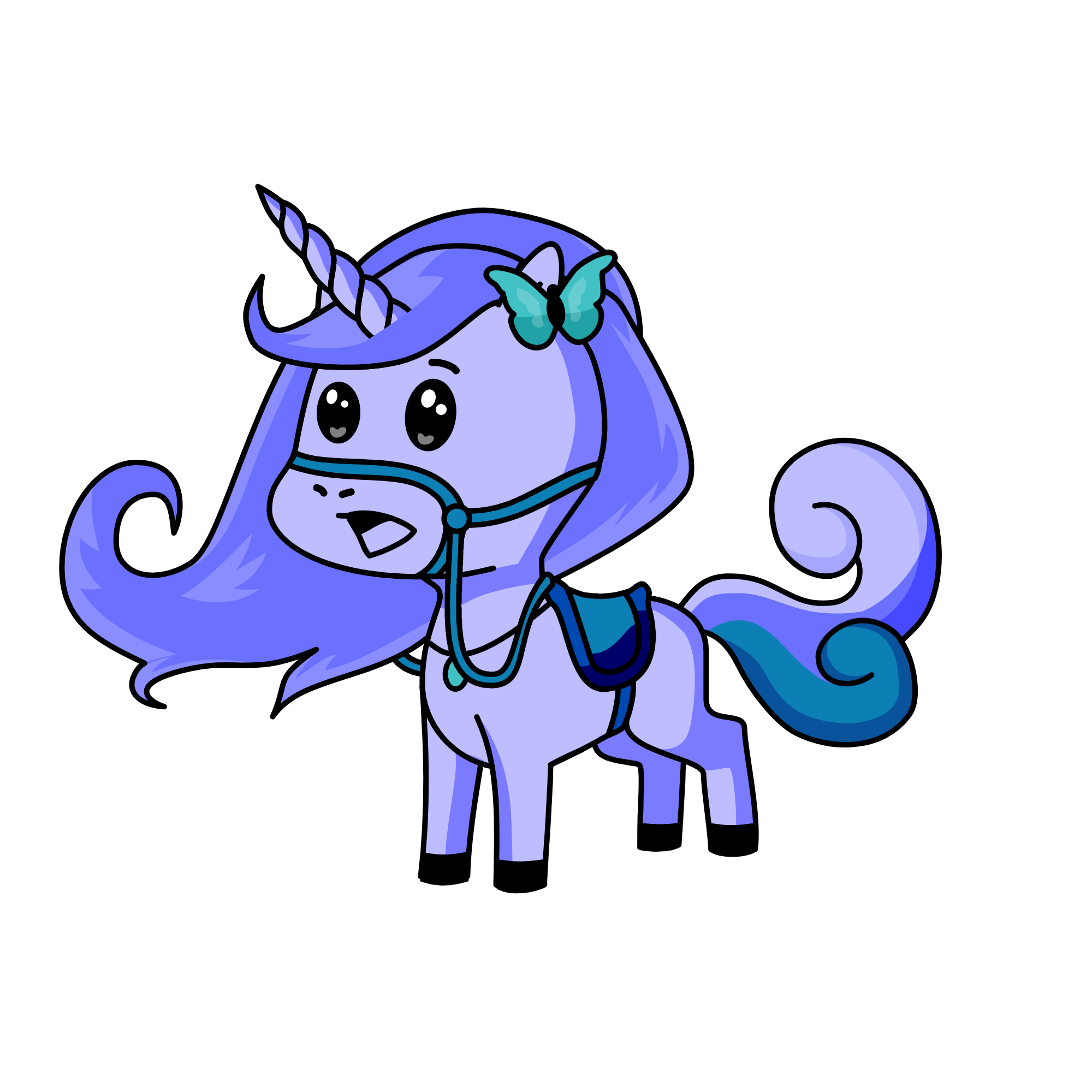 Aquamarina, the unicorn