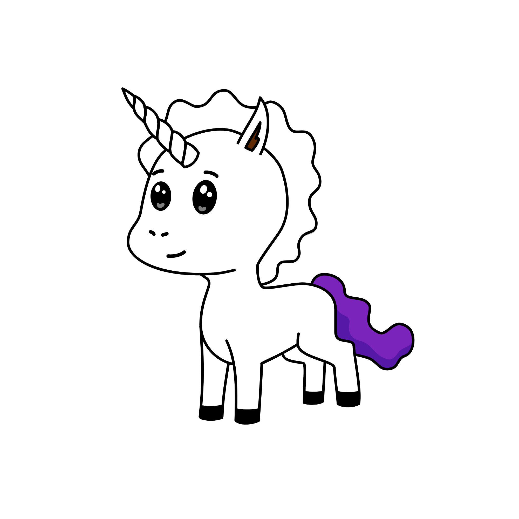 Mama unicorn, the unicorn