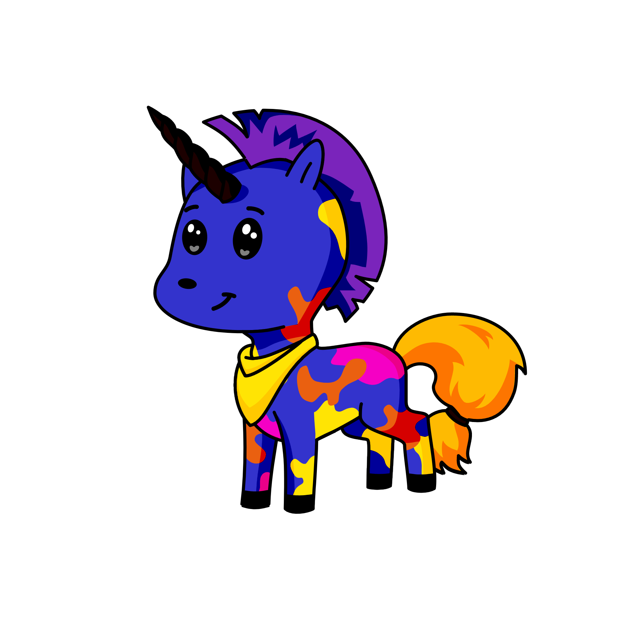 Kiss, the unicorn