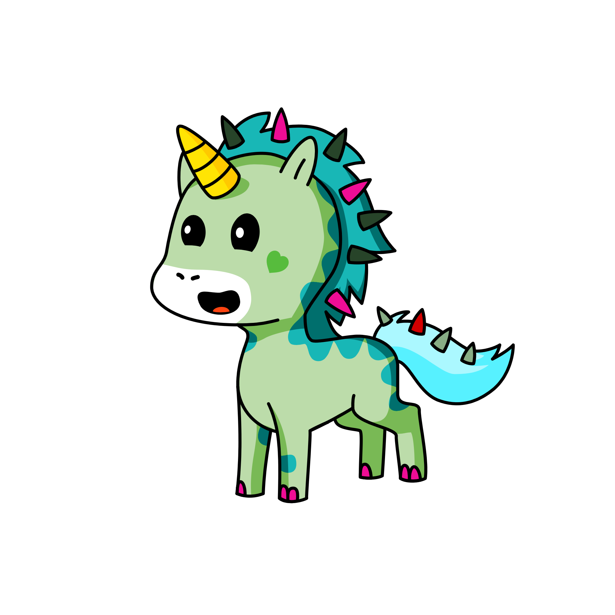 Nine, the unicorn