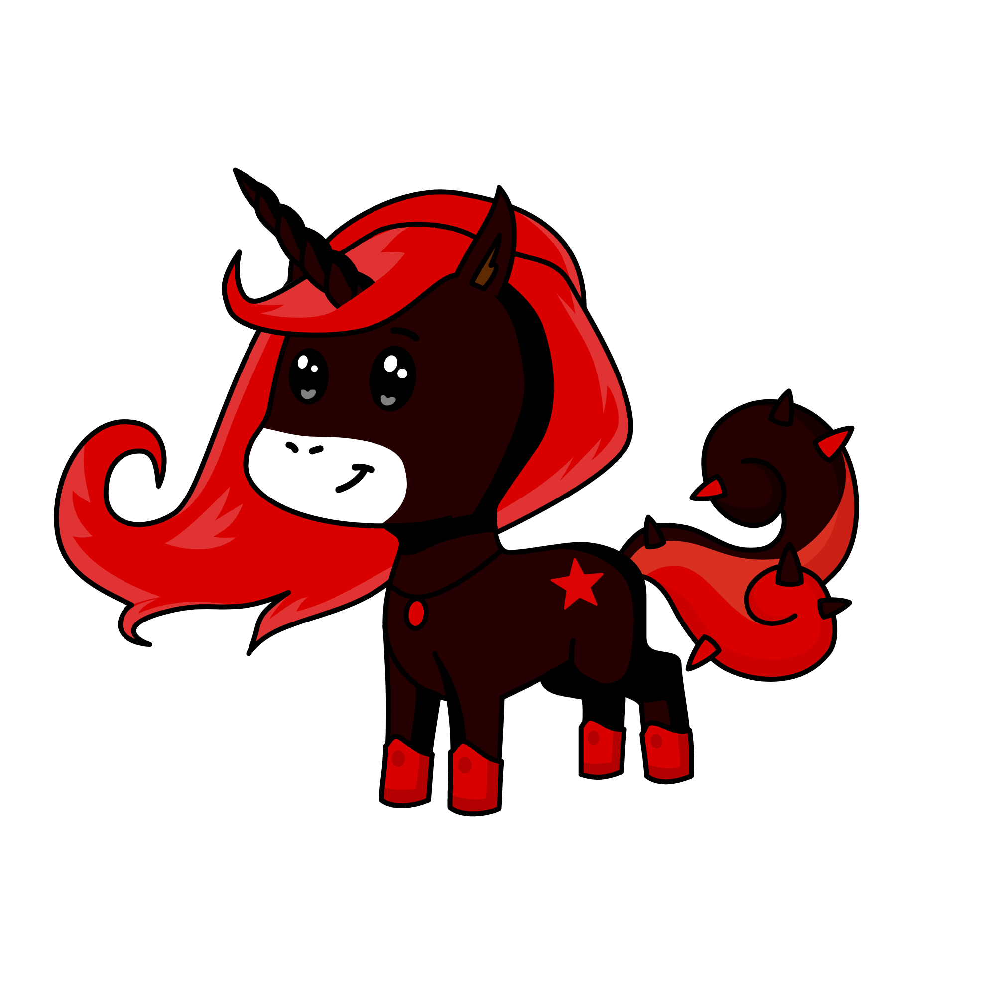 dragon, the unicorn
