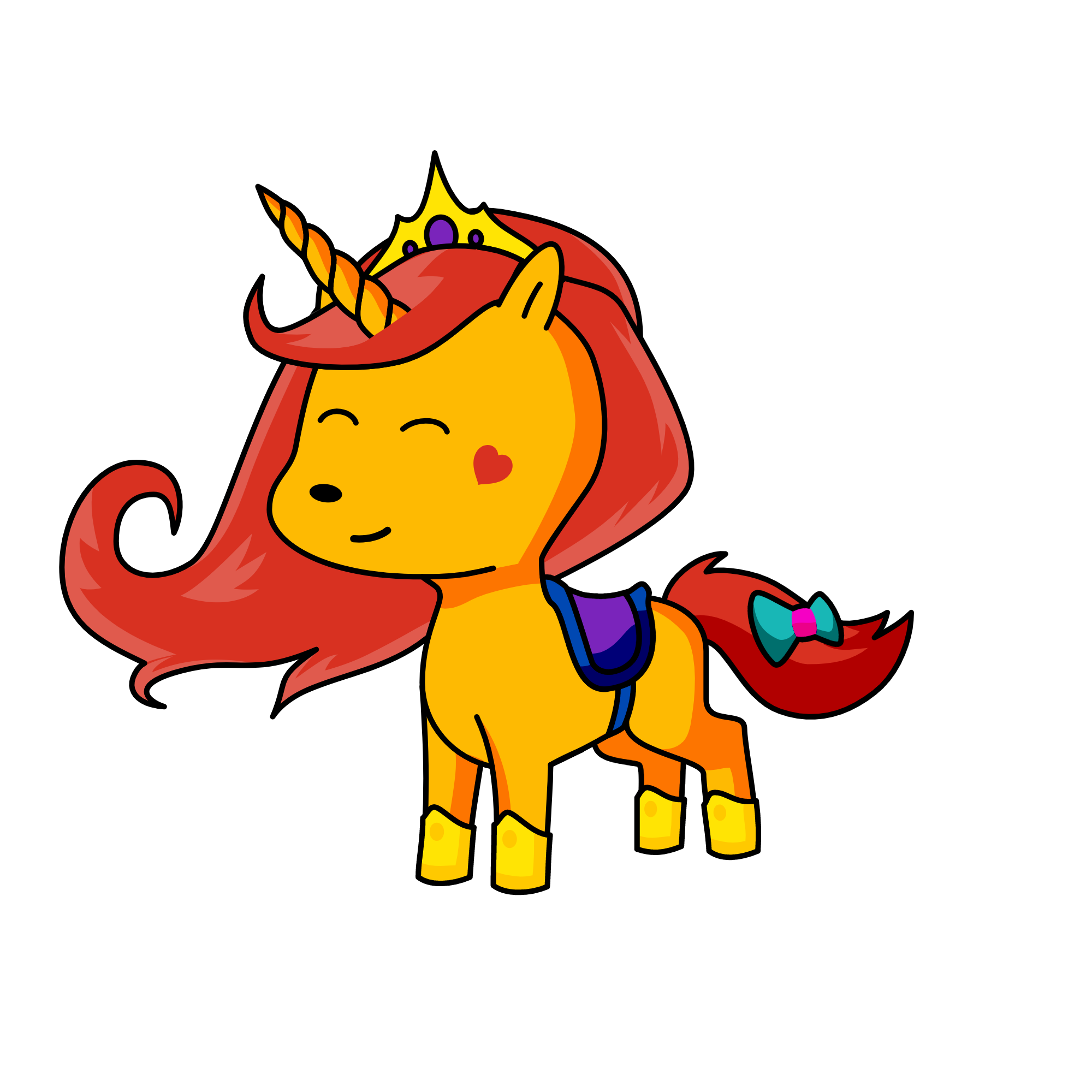 Sophia, the unicorn