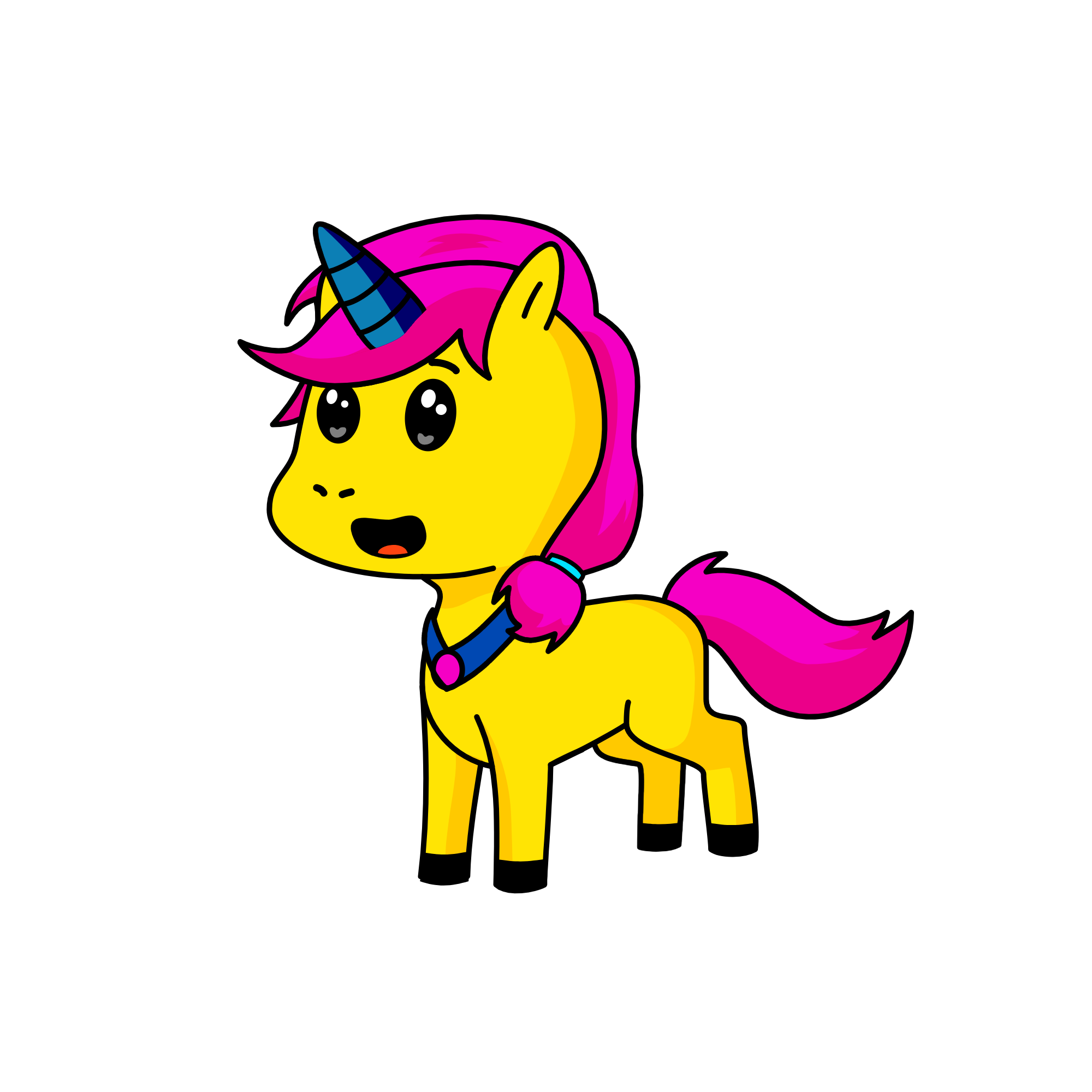 Petit, the unicorn
