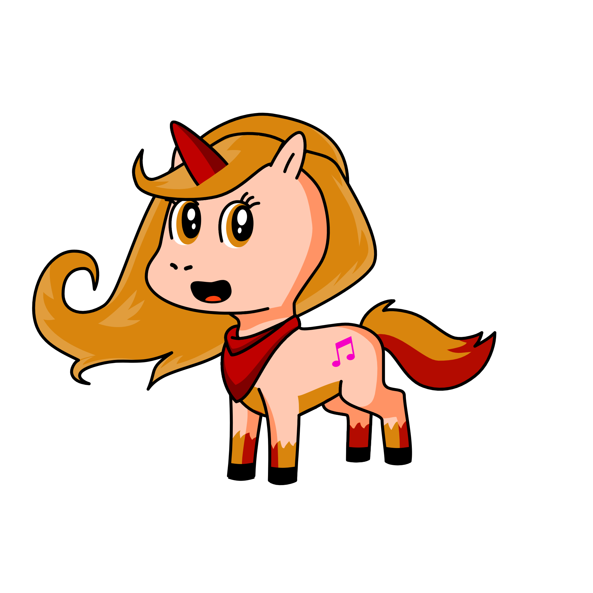 Hermioneigh, the unicorn