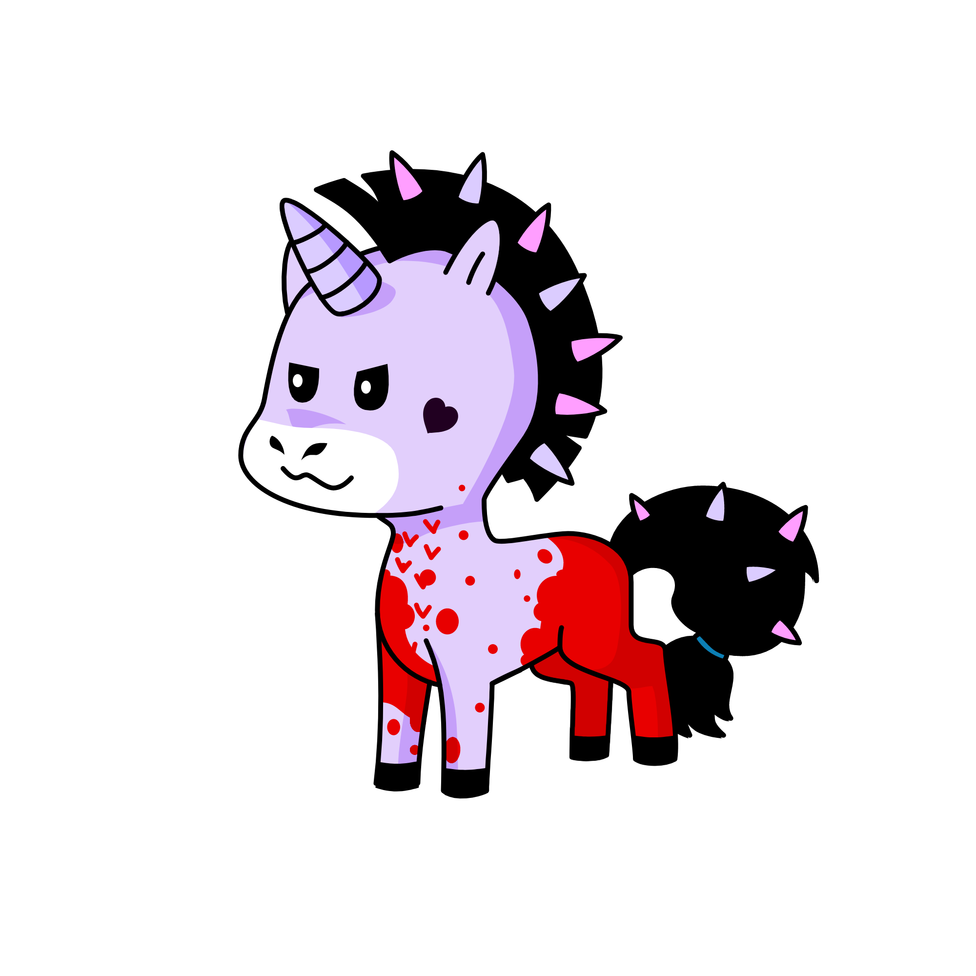 jeff the killer, the unicorn